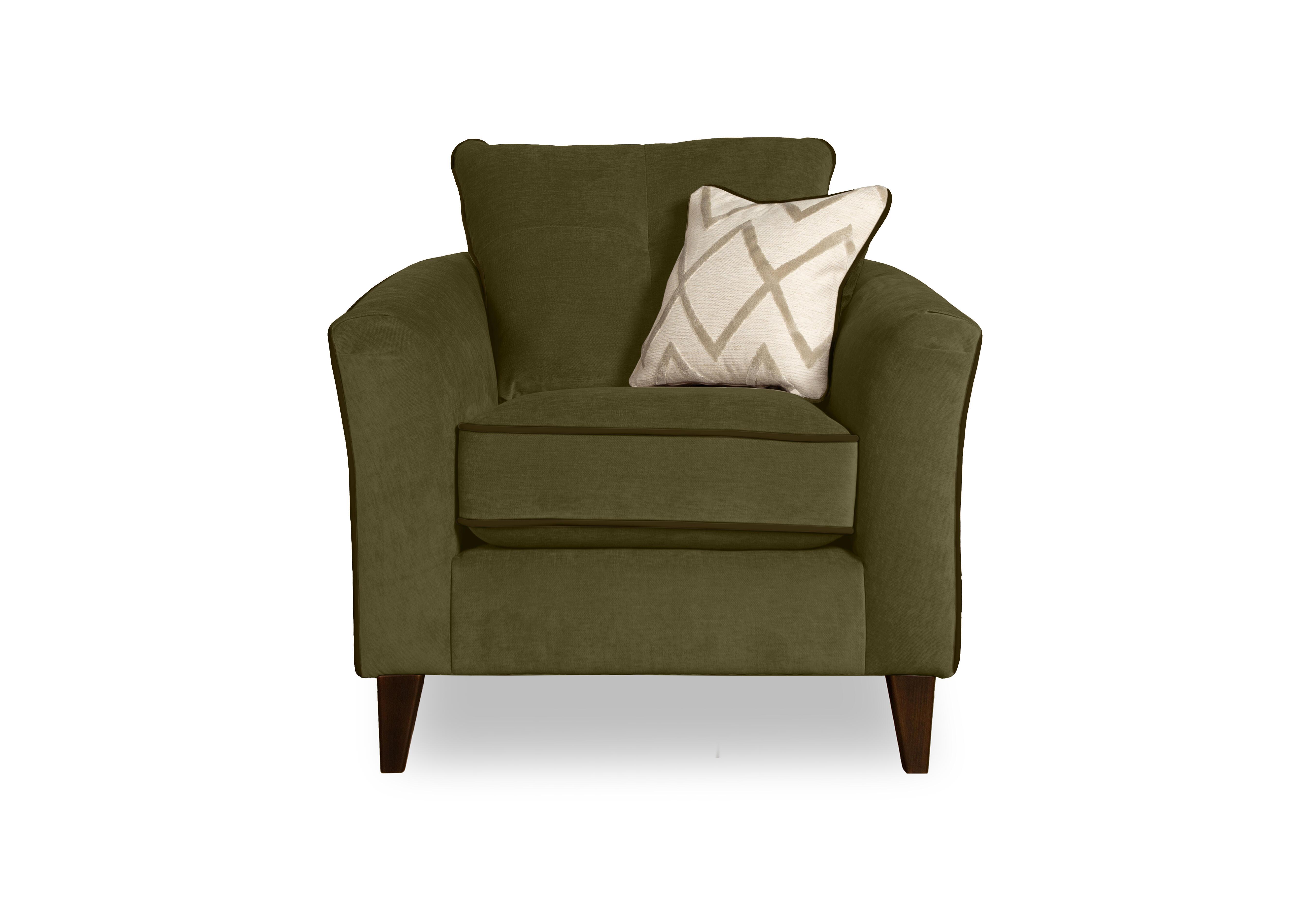 Soho Armchair in Garda Sea Weed Cp Dw Ft on Furniture Village
