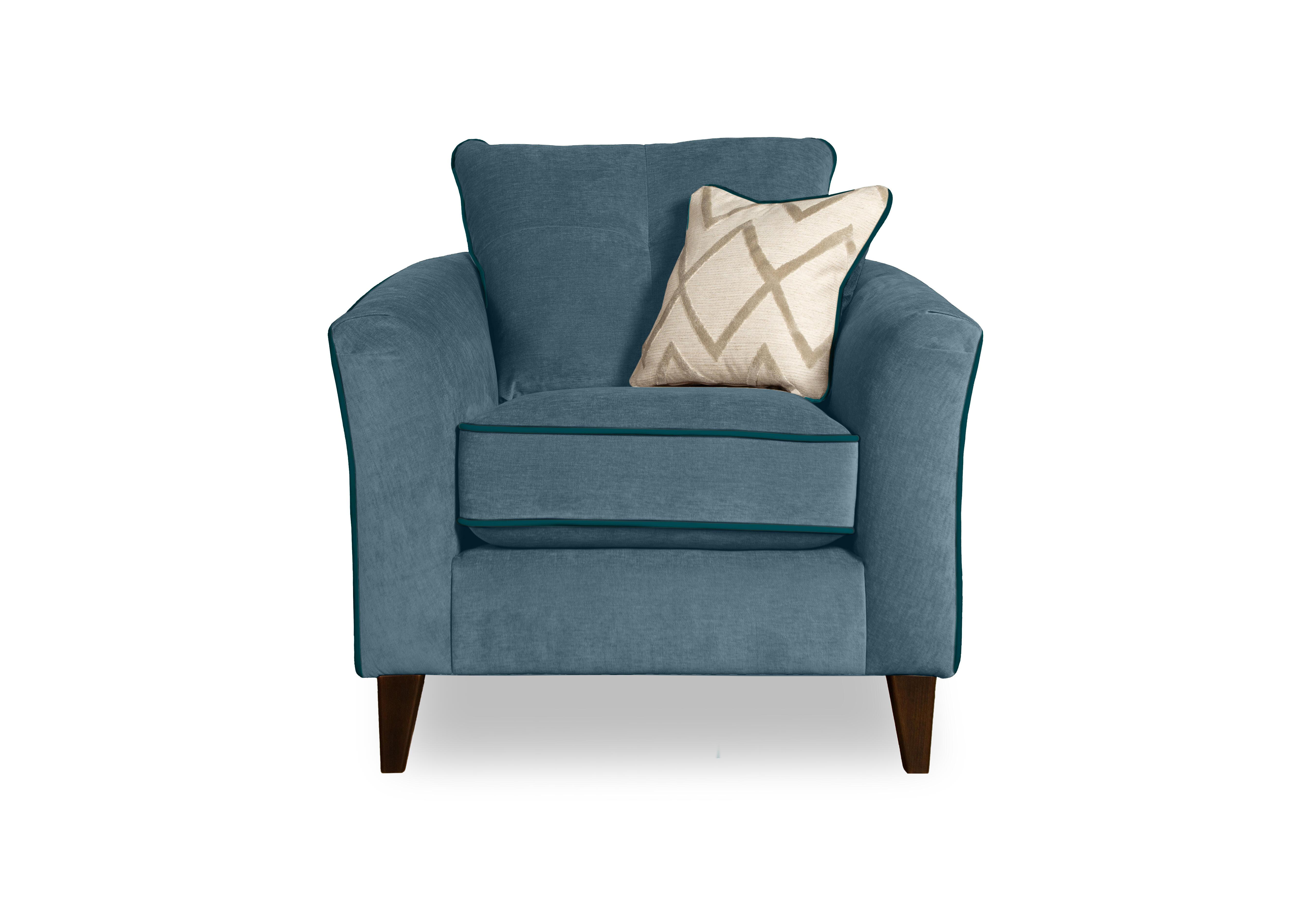 Soho Armchair in Garda Topaz Cp Dw Ft on Furniture Village