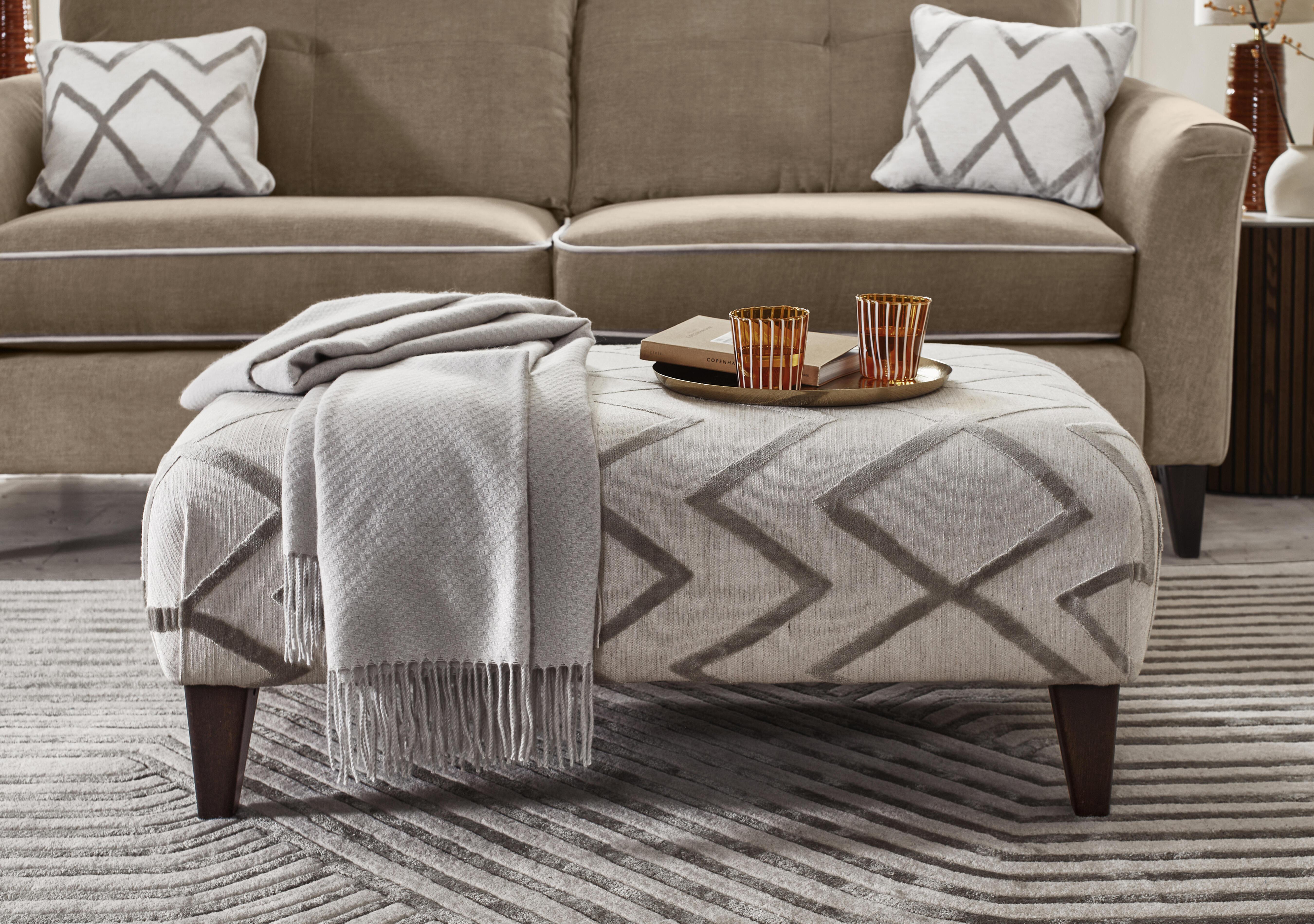 Soho Footstool in  on Furniture Village