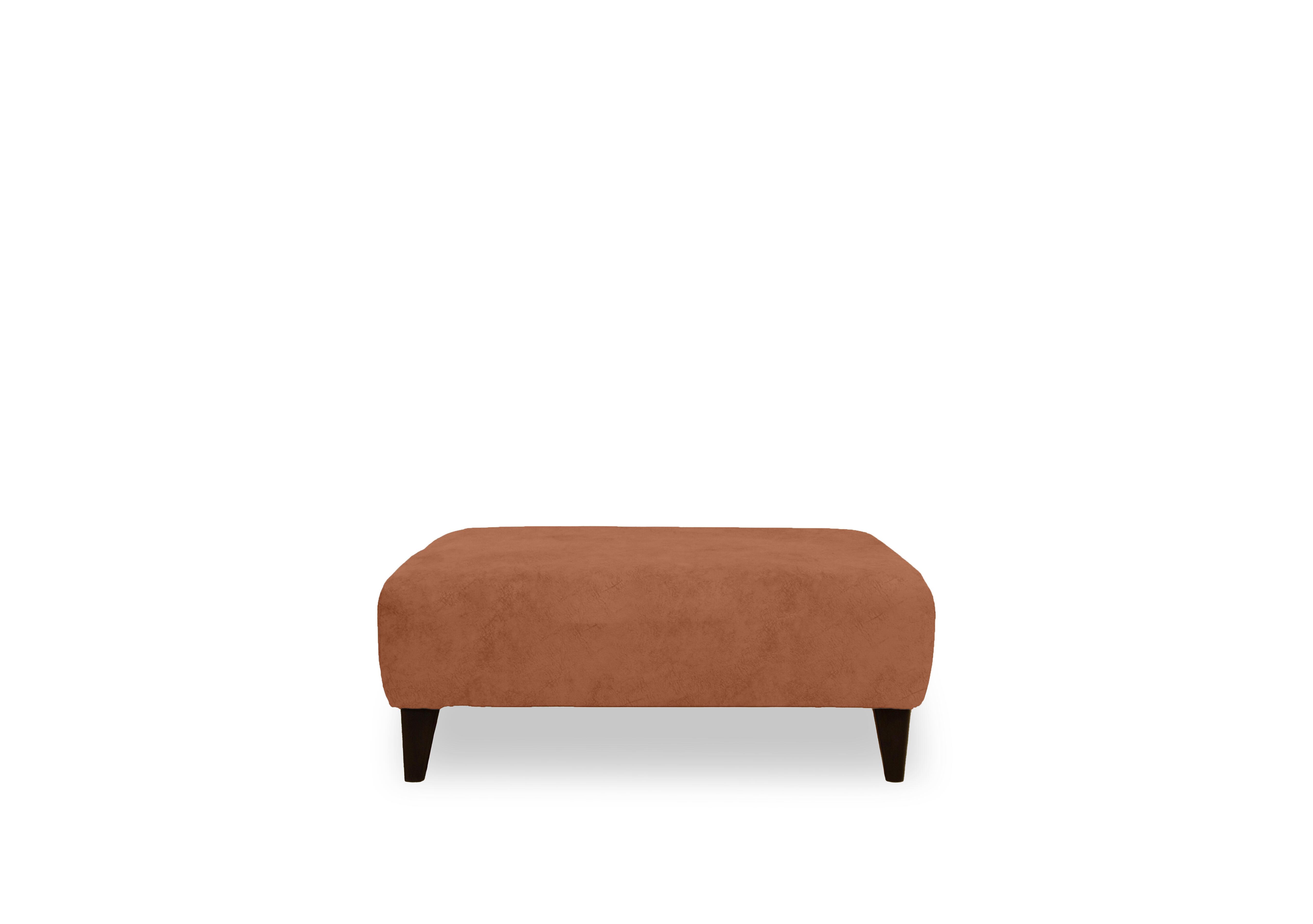 Soho Footstool in Garda Apricot Dw Ft on Furniture Village