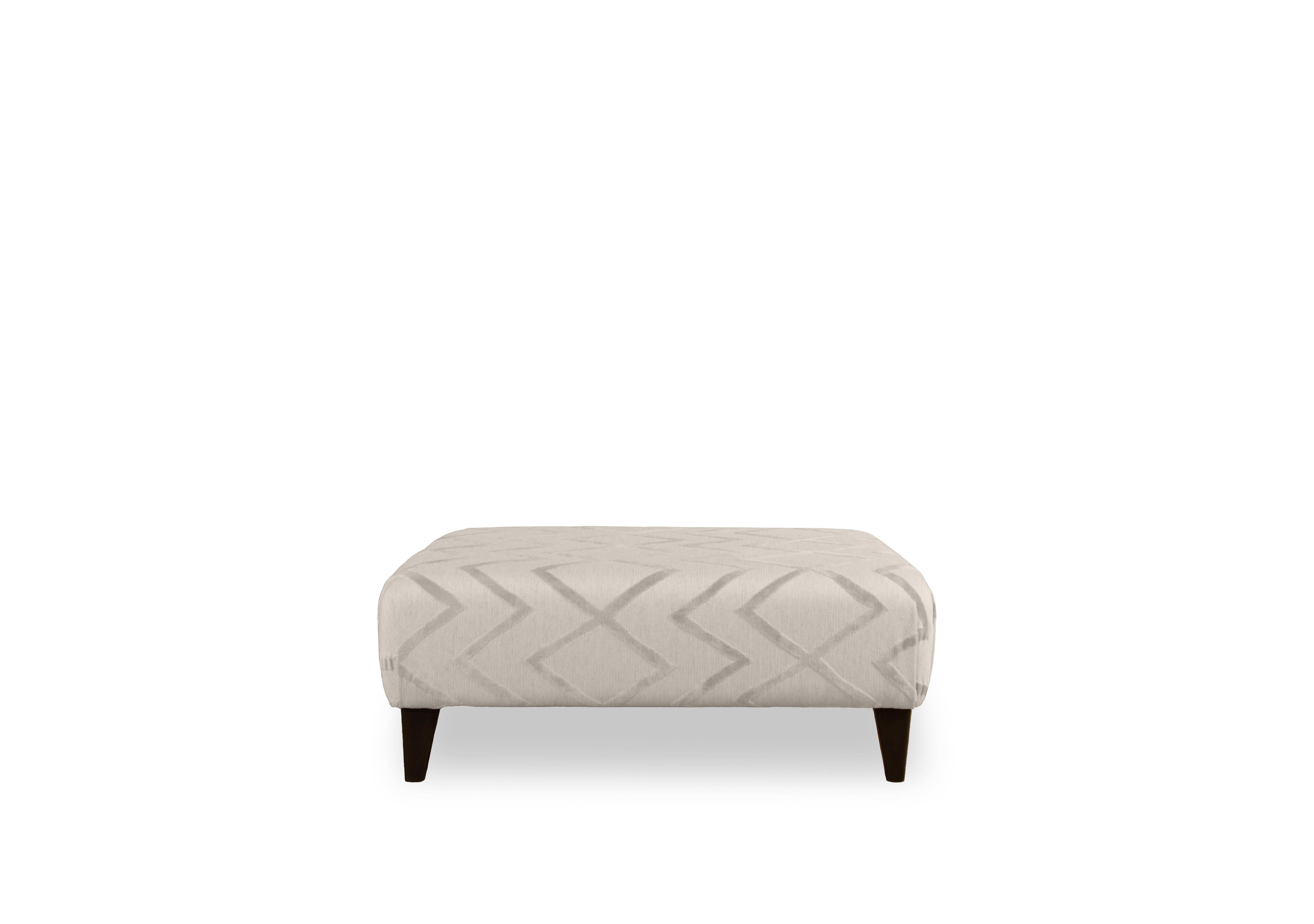 Soho Footstool in Mont Blanc Silver Dw Ft on Furniture Village