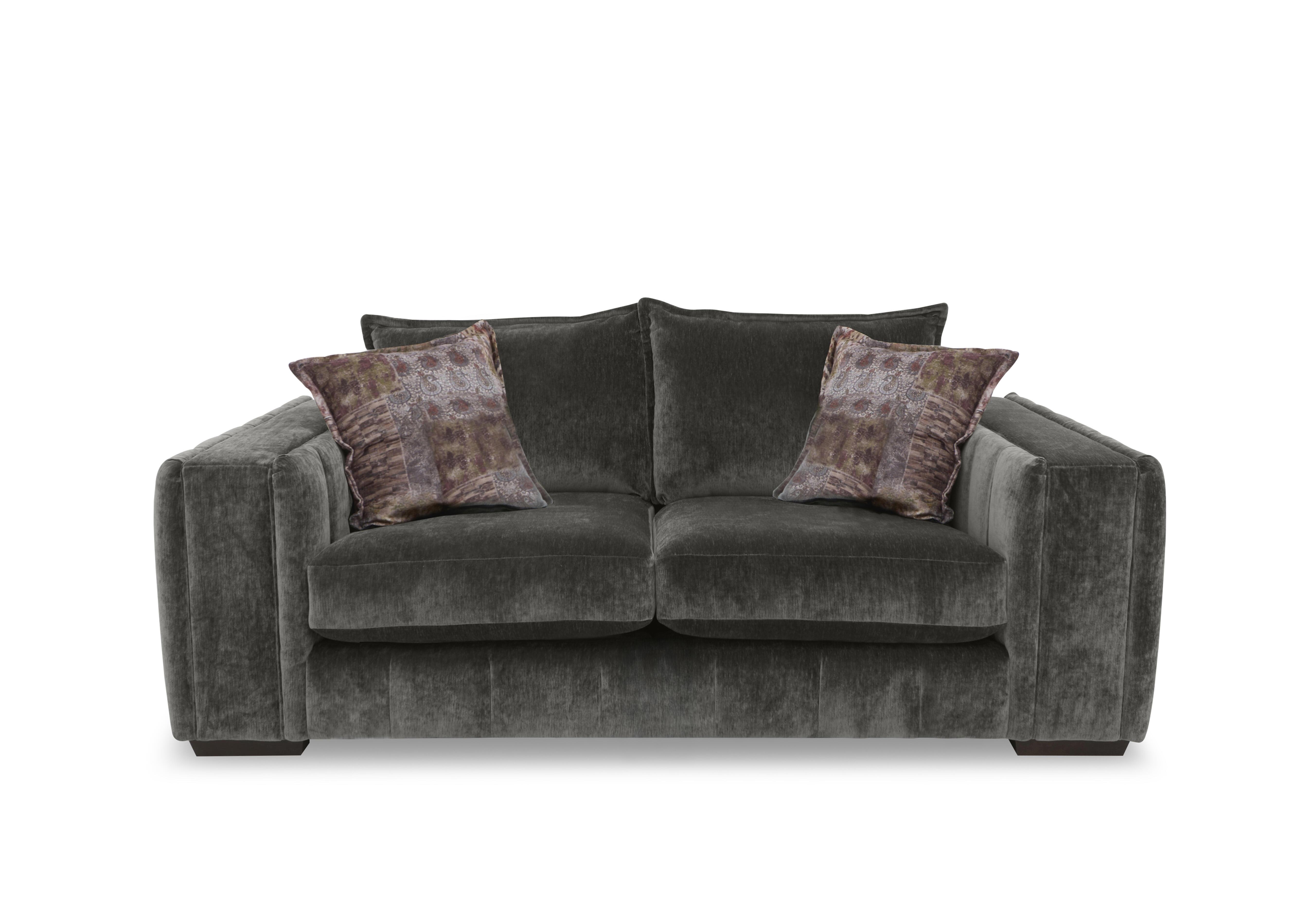 Oh So Glam Garland 2 Seater Sofa in California Stone Dw Ft on Furniture Village