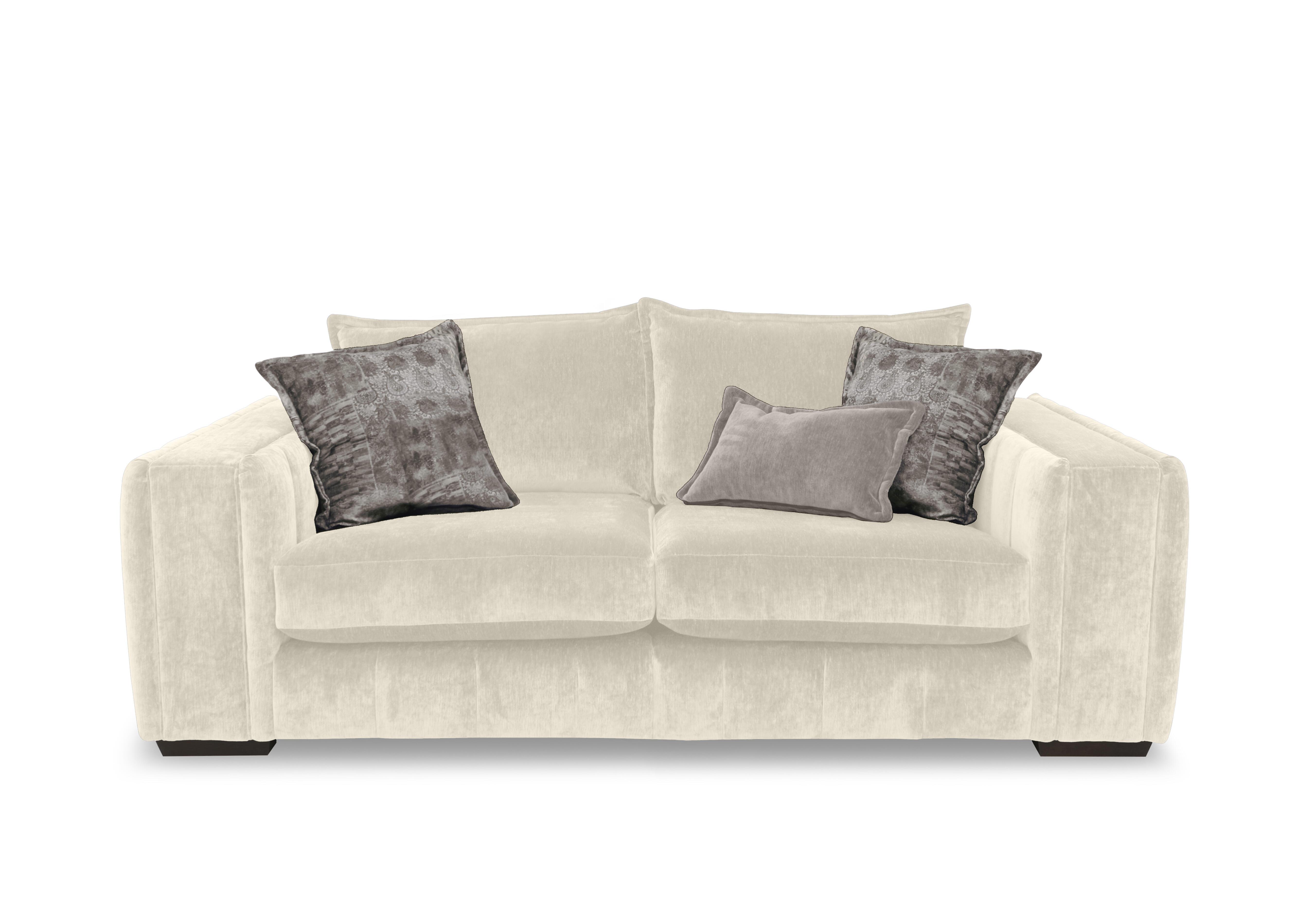 Oh So Glam Garland 3 Seater Sofa in California Natural Dw Ft on Furniture Village