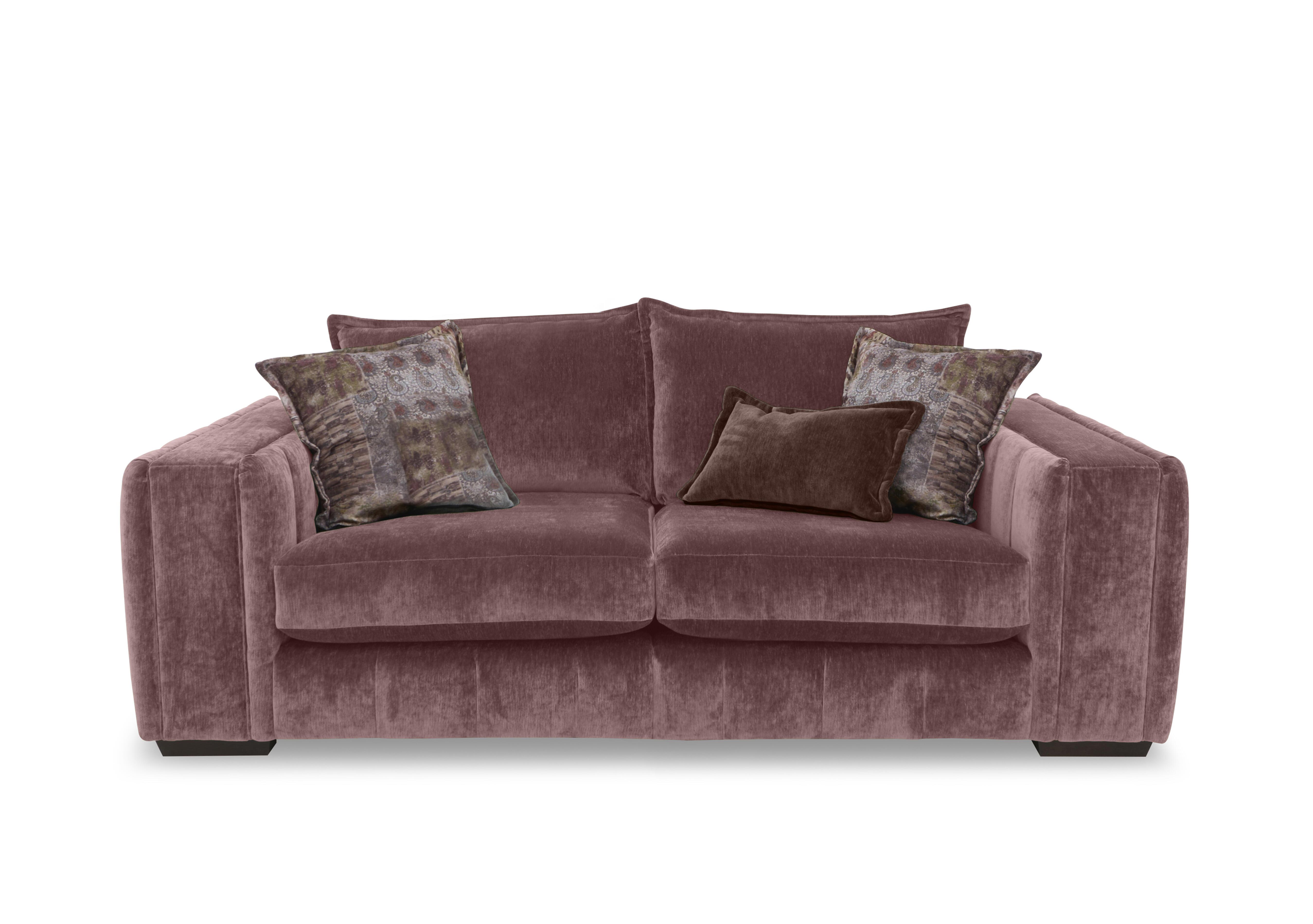 Garland 3 Seater Sofa in California Pink Dw Ft on Furniture Village