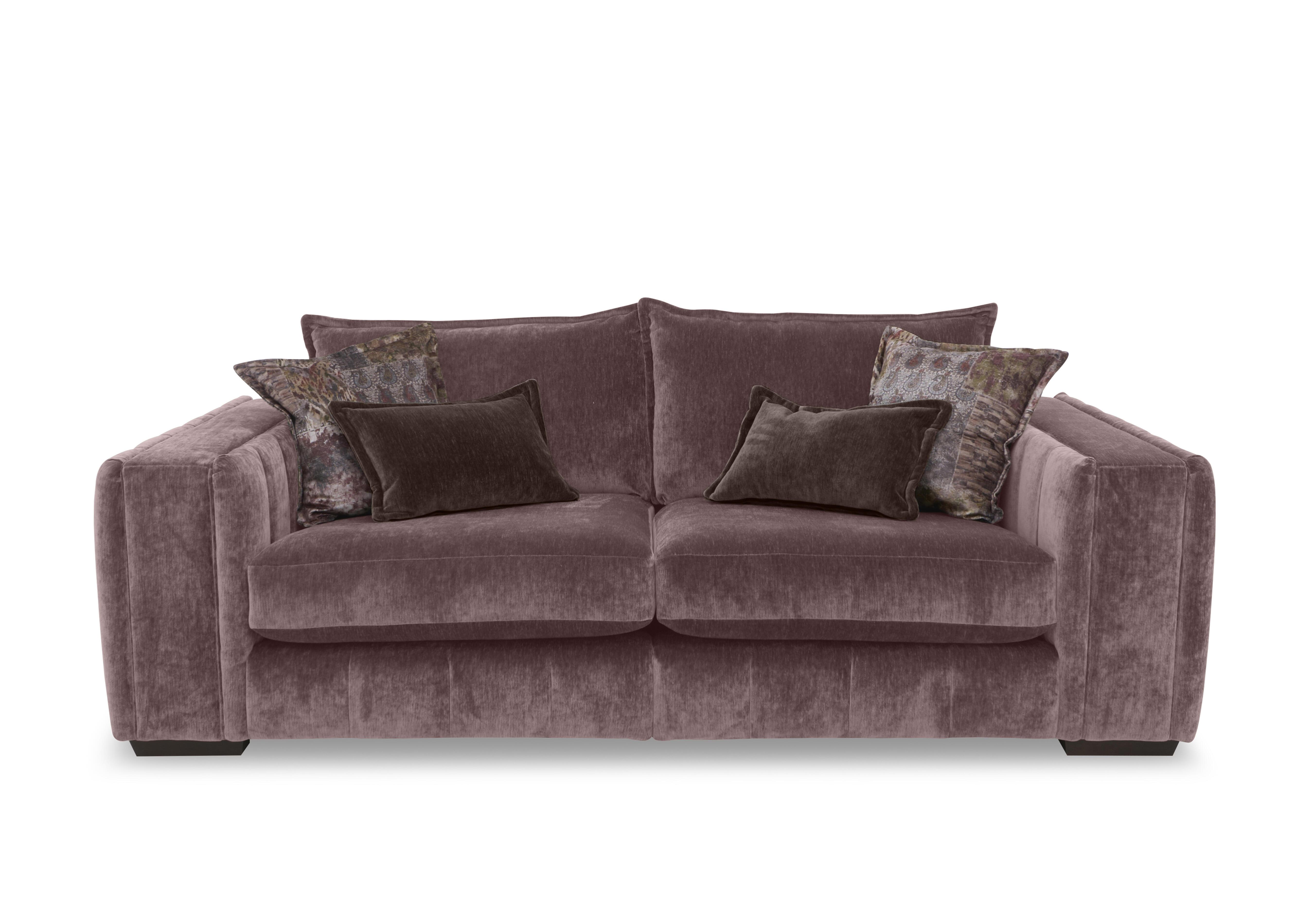Garland 4 Seater Split Frame Sofa in California Pink Dw Ft on Furniture Village