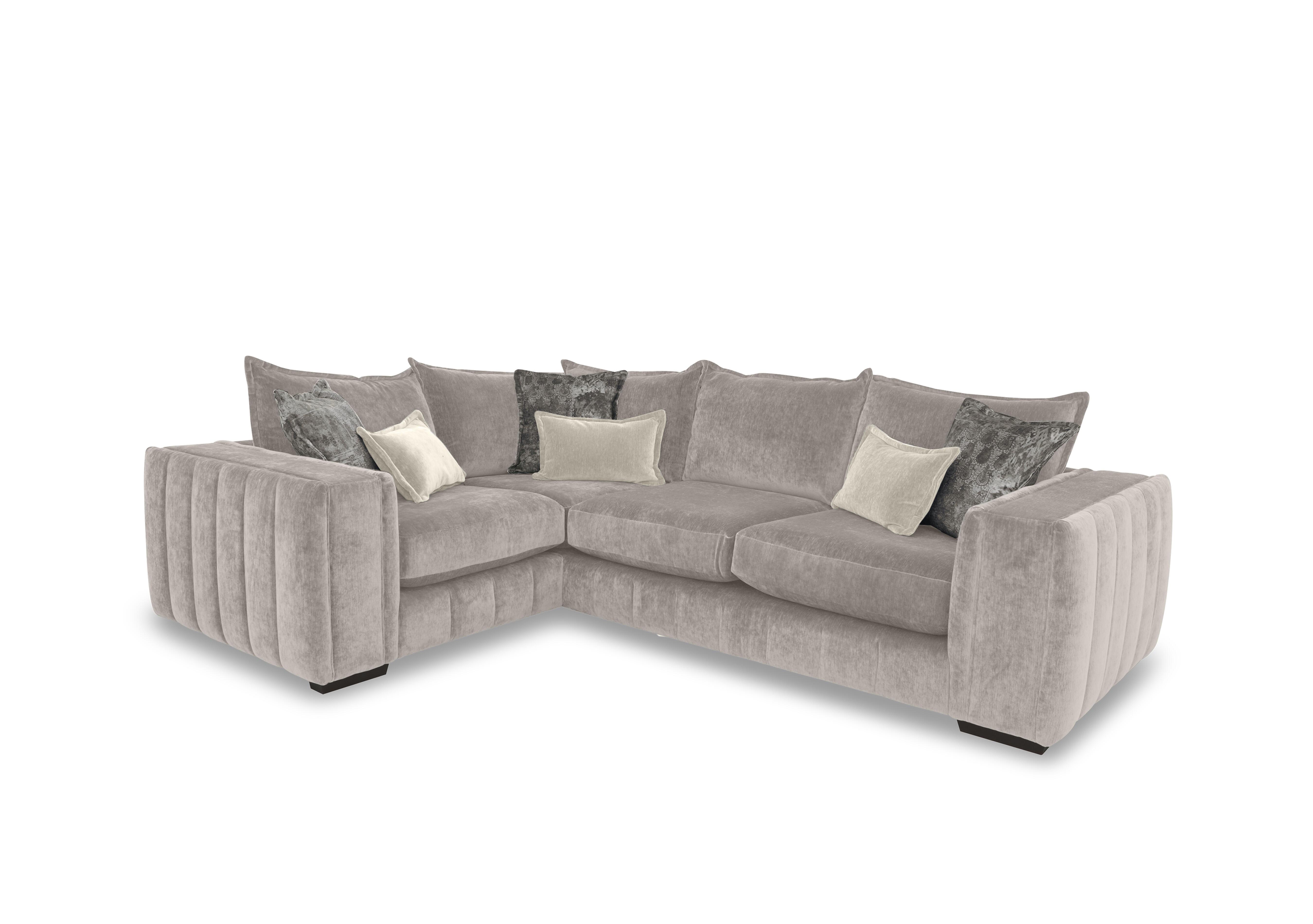 Garland Corner Sofa in California Cobblestone Dw Ft on Furniture Village