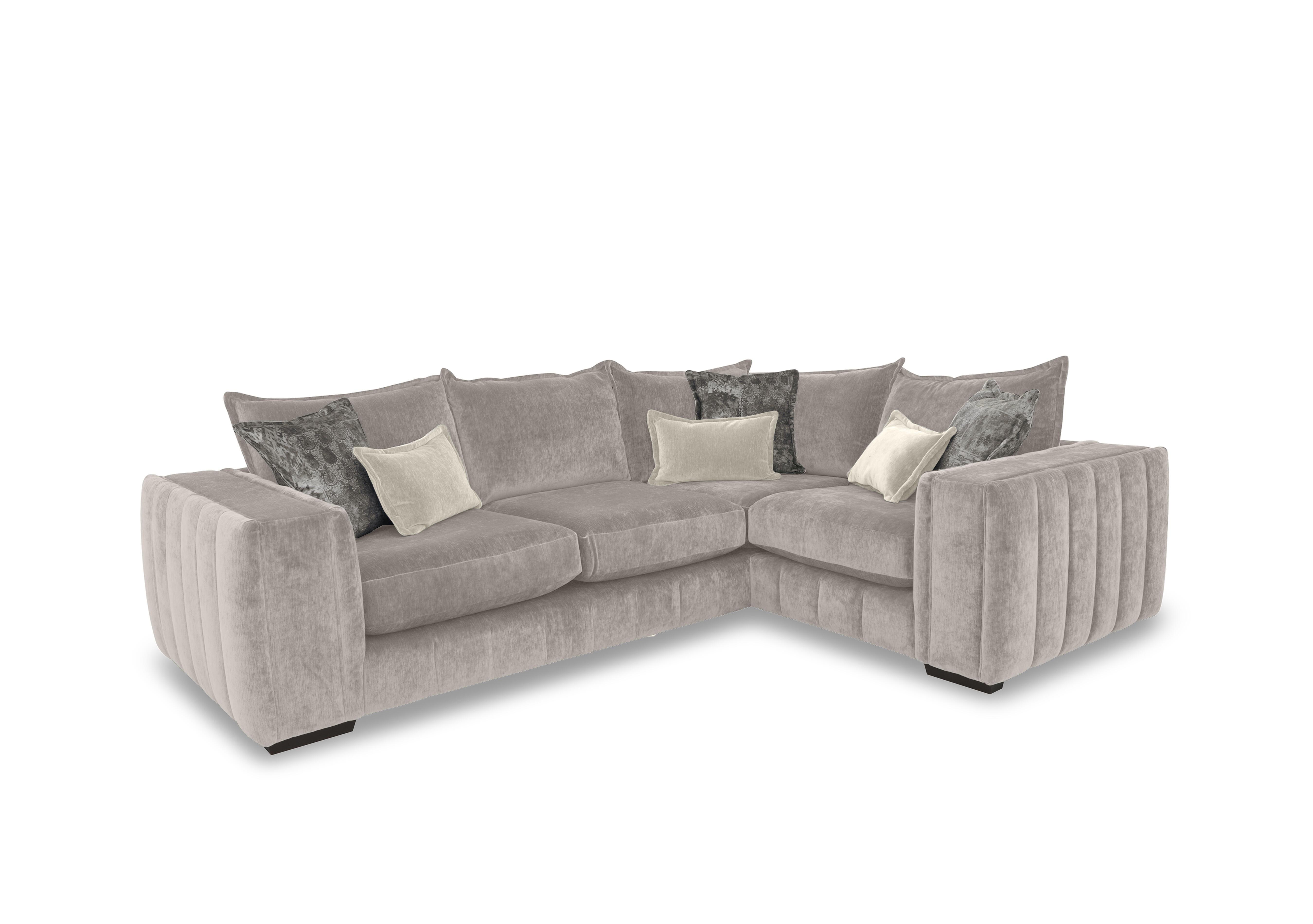 Garland Corner Sofa in California Cobblestone Dw Ft on Furniture Village