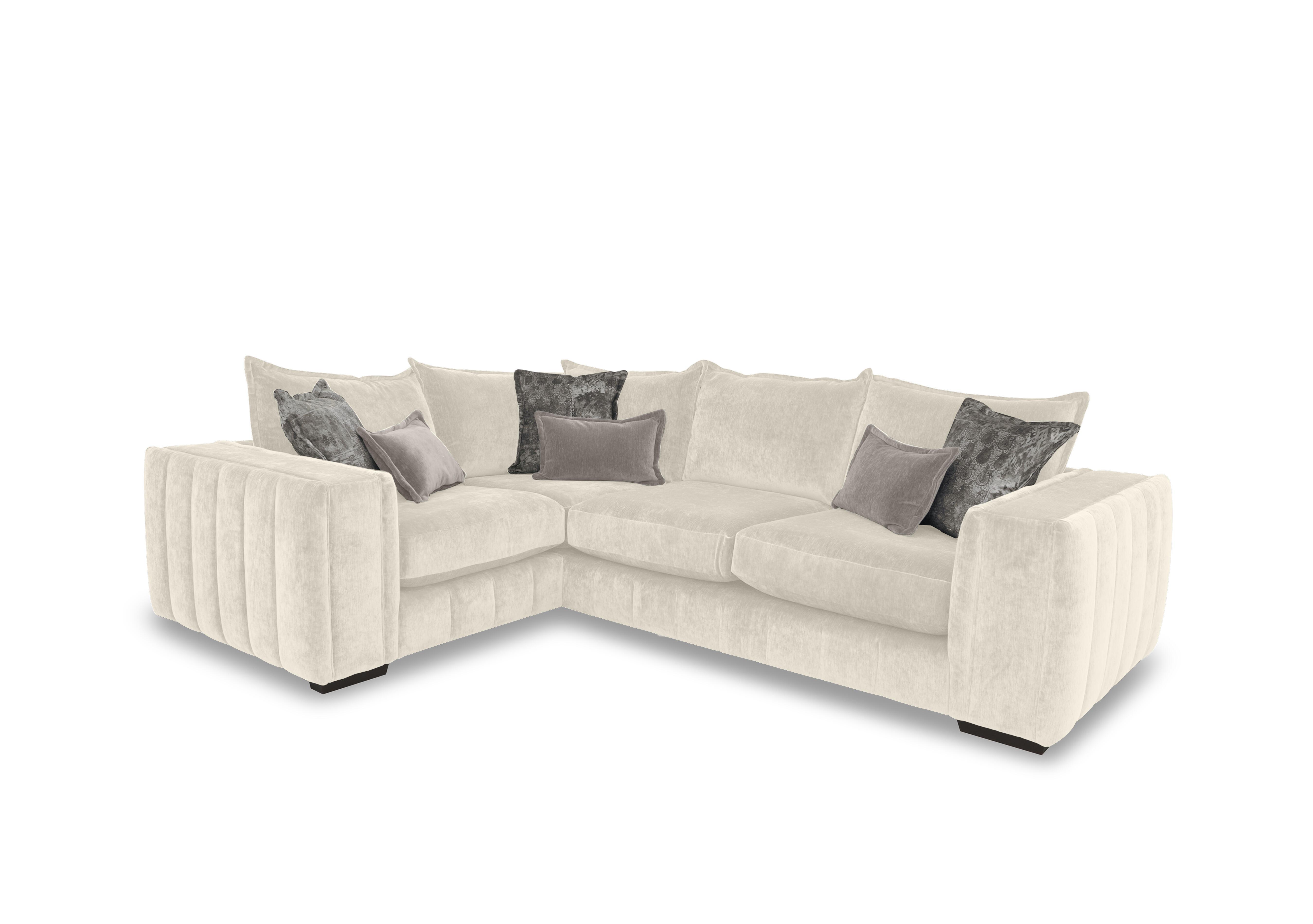 Oh So Glam Garland Corner Sofa in California Natural Dw Ft on Furniture Village