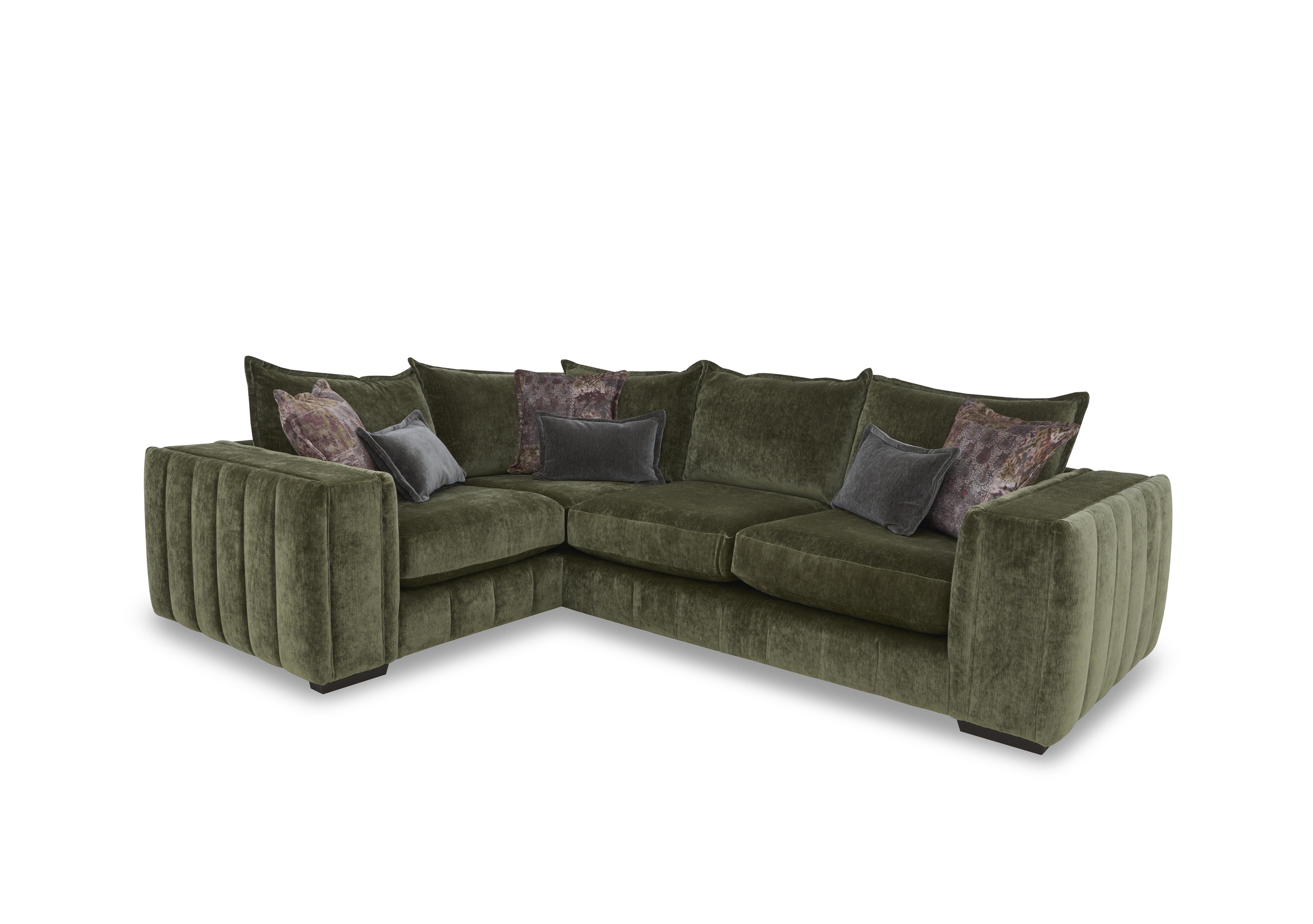 Garland Corner Sofa in California Olive Dw Ft on Furniture Village