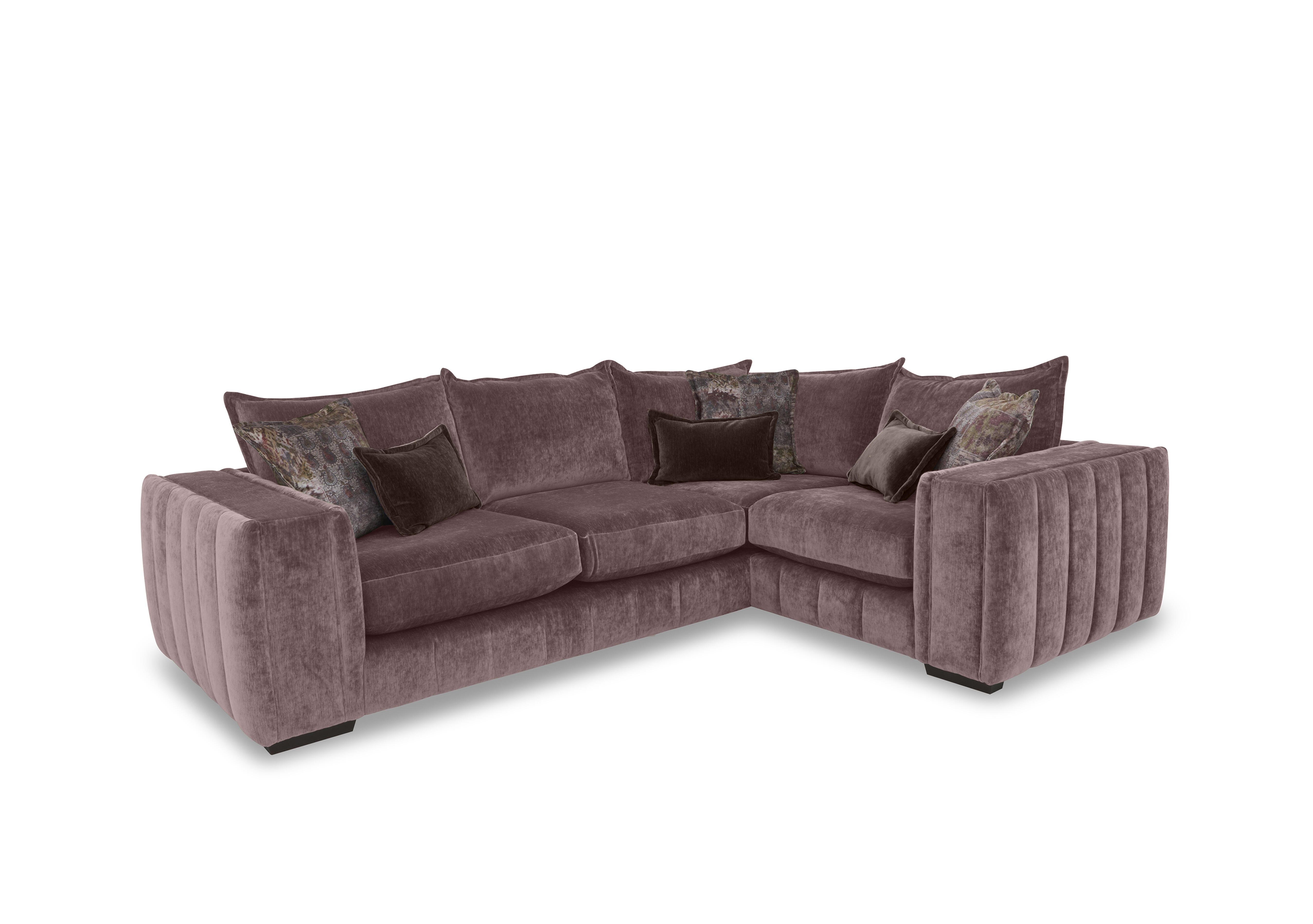 Garland Corner Sofa in California Pink Dw Ft on Furniture Village