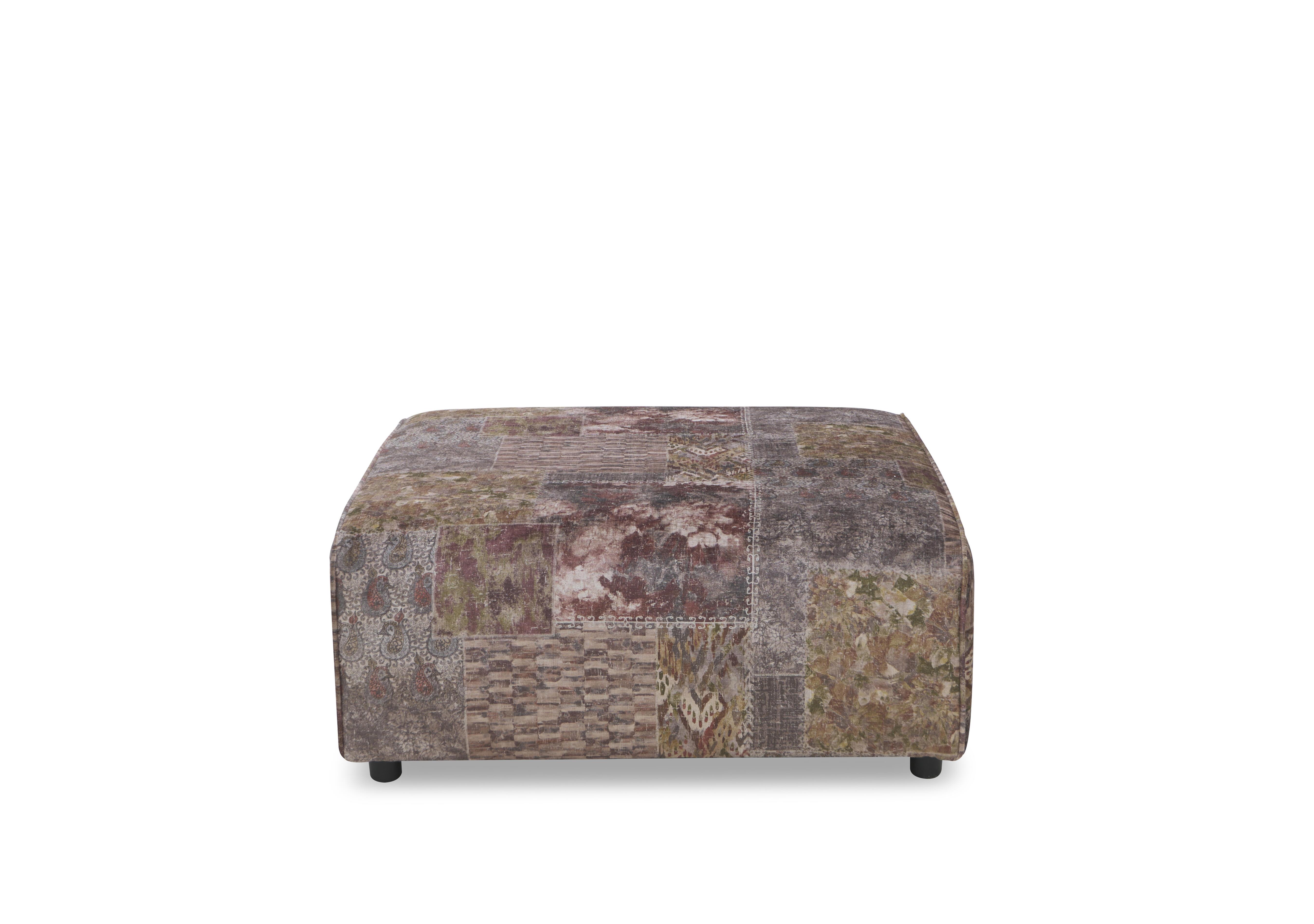 Oh So Glam Garland Footstool in Aviator Heritage Dw Ft on Furniture Village