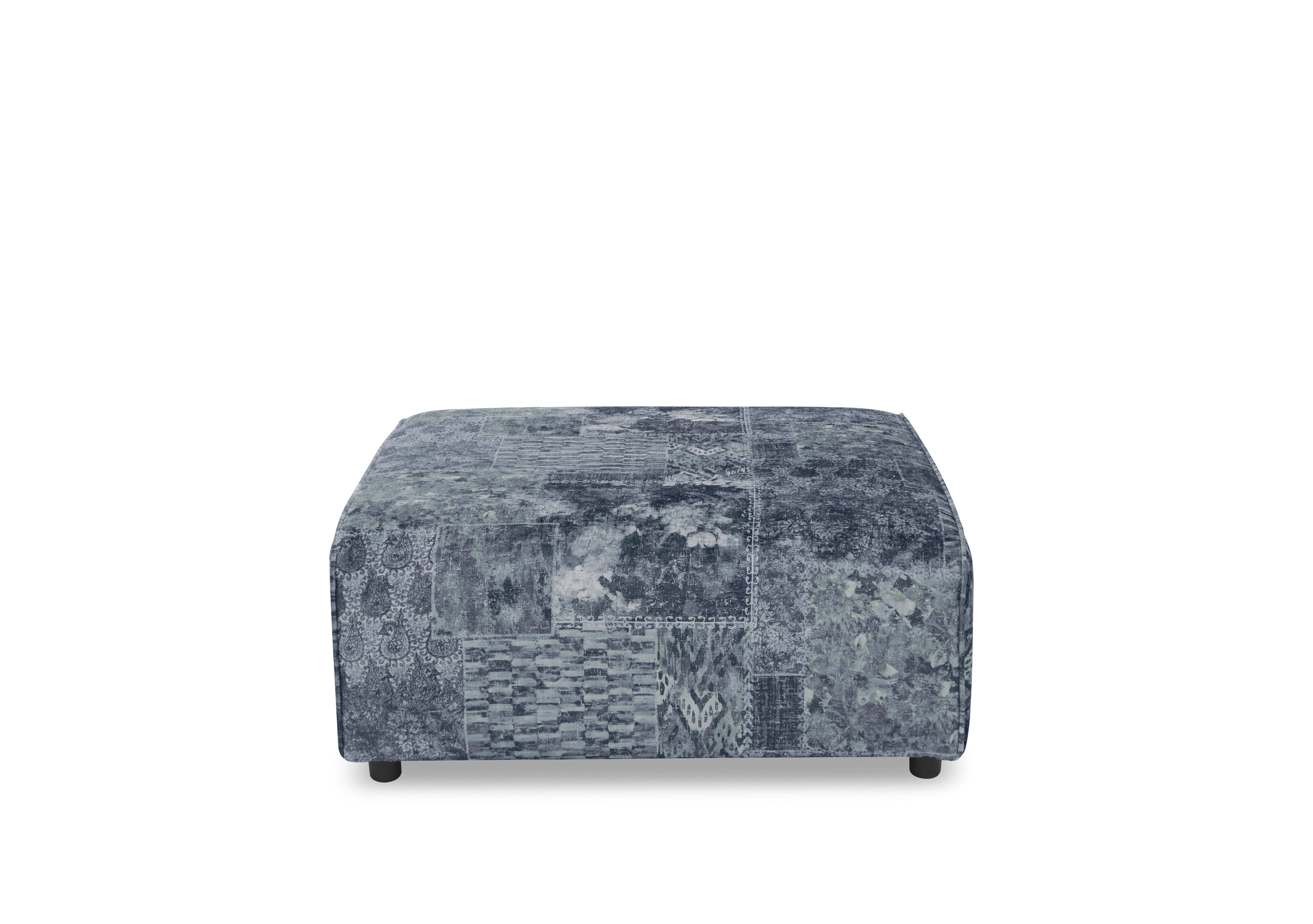 Garland Footstool in Aviator Steel Dw Ft on Furniture Village