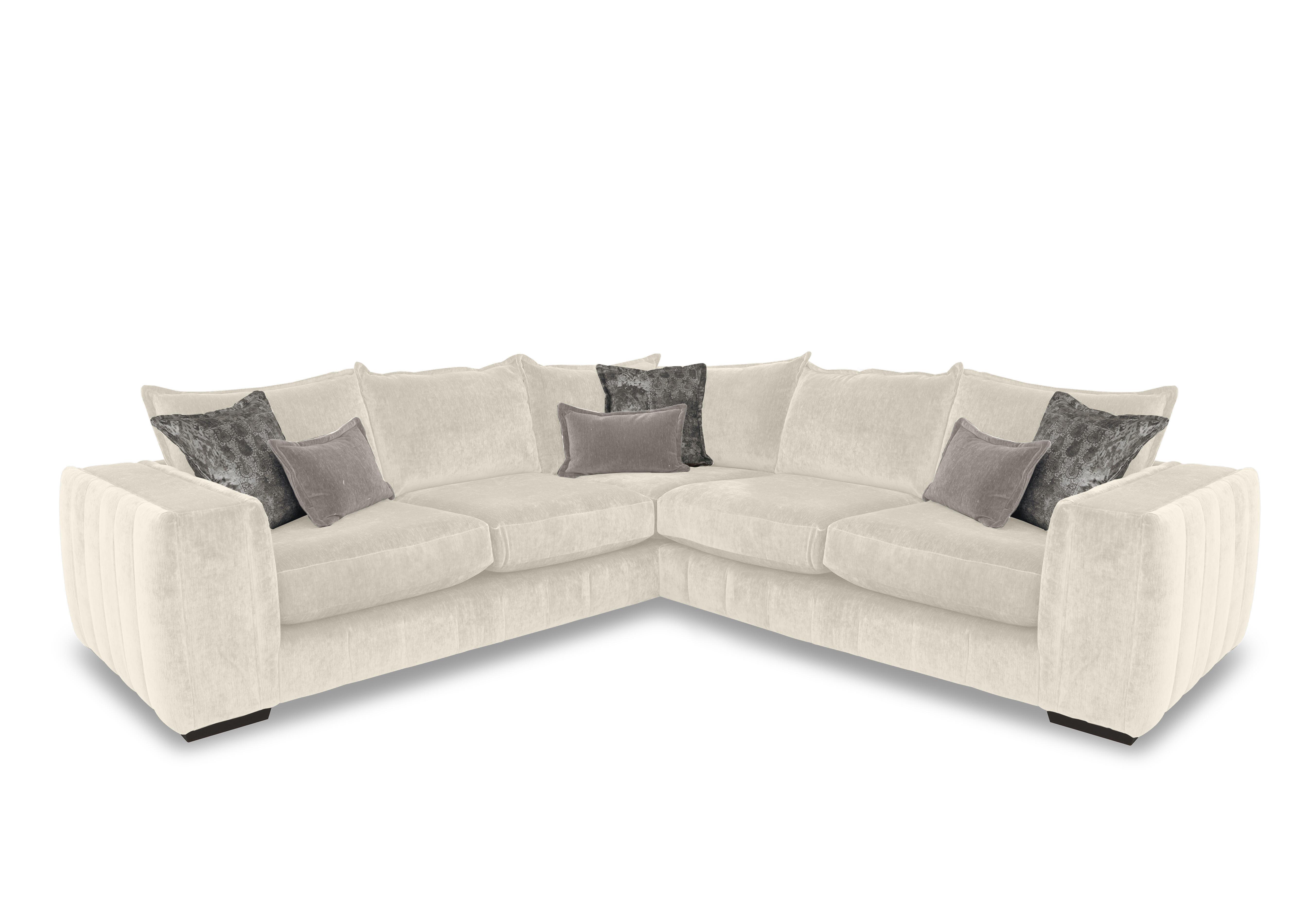 Oh So Glam Garland Large Corner Sofa in California Natural Dw Ft on Furniture Village