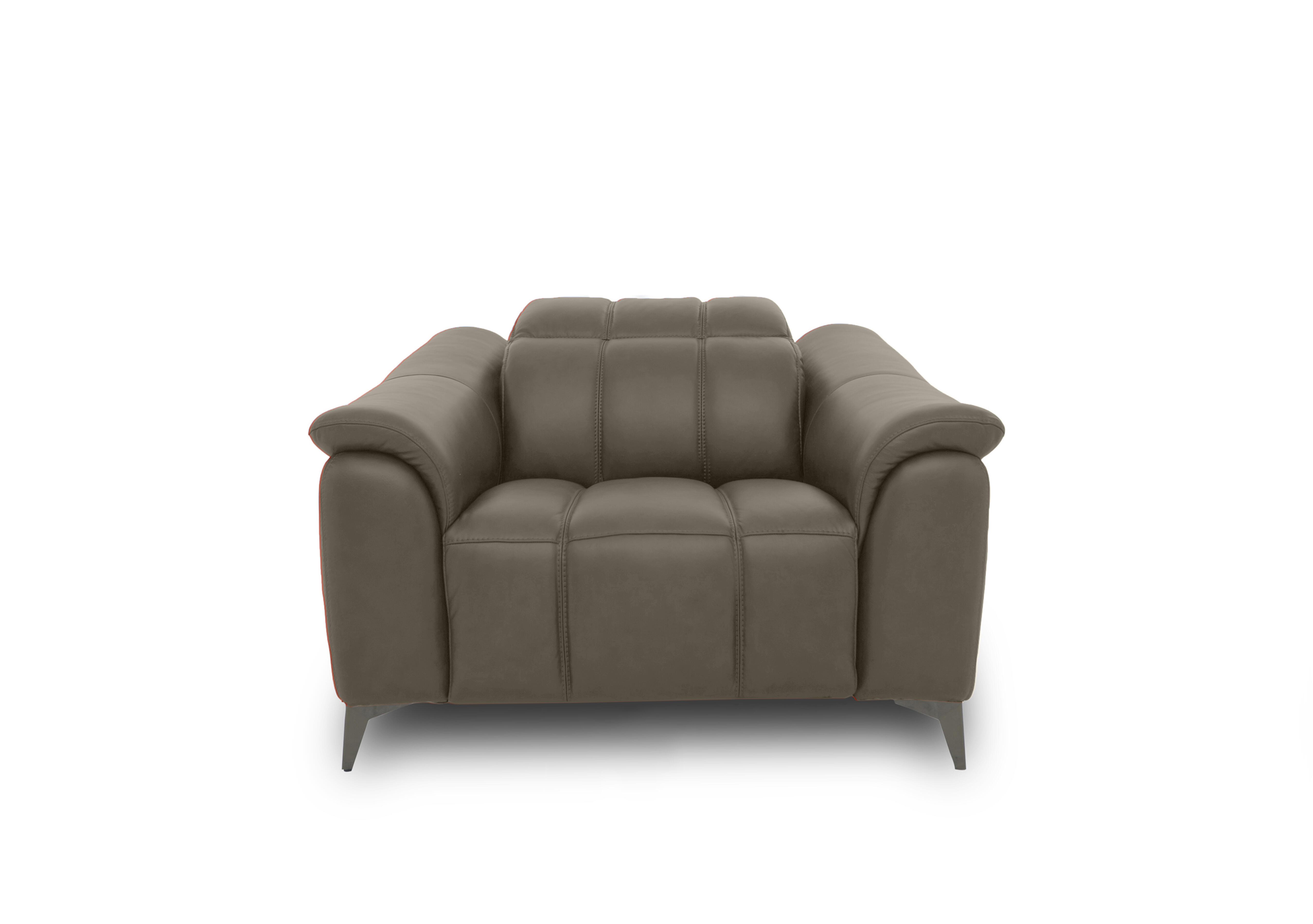 Angelo Leather Chair in Natural Olive La-4829 on Furniture Village