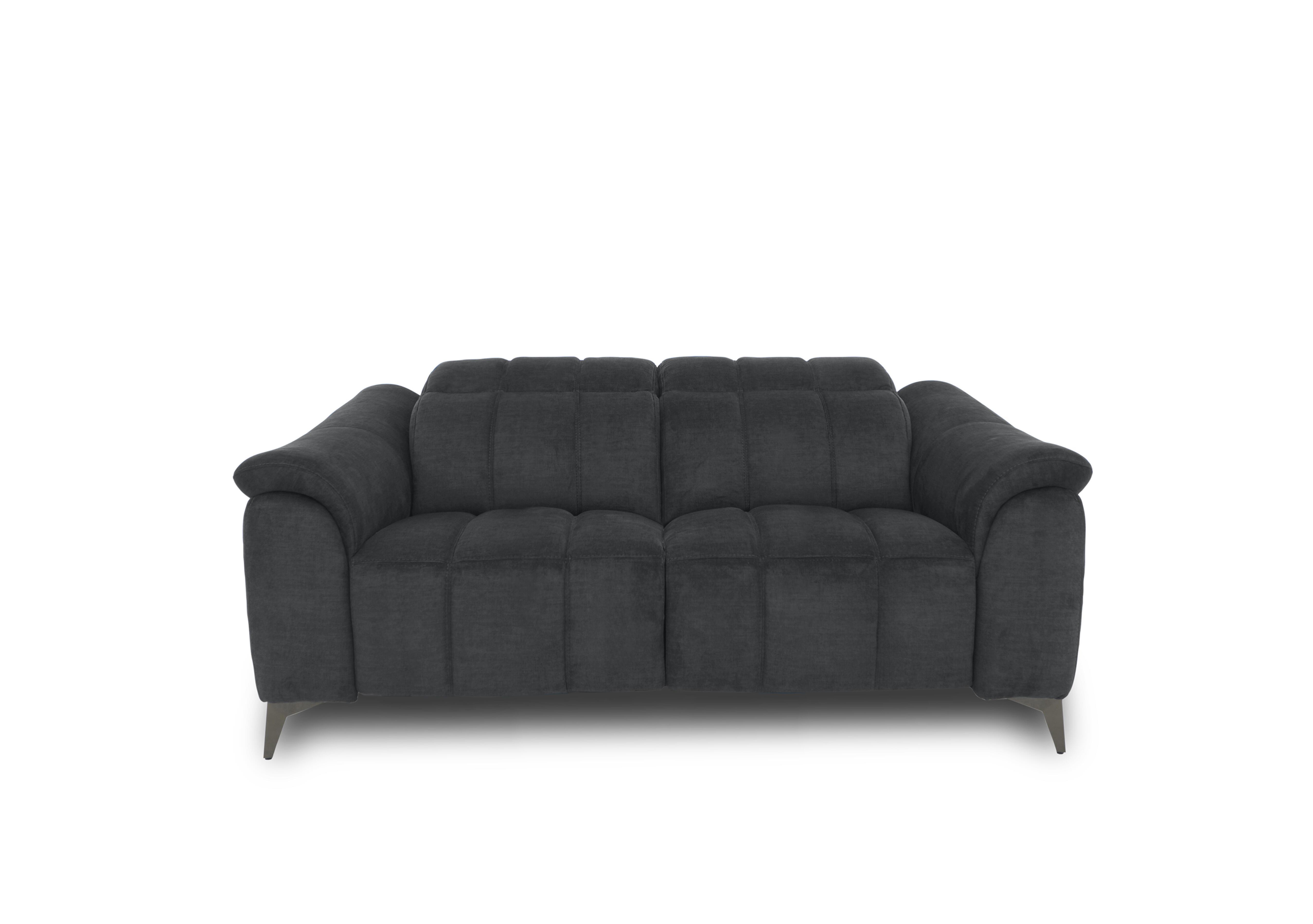 Angelo Fabric 2 Seater Sofa in Giula Anthracite Gl-0106 on Furniture Village