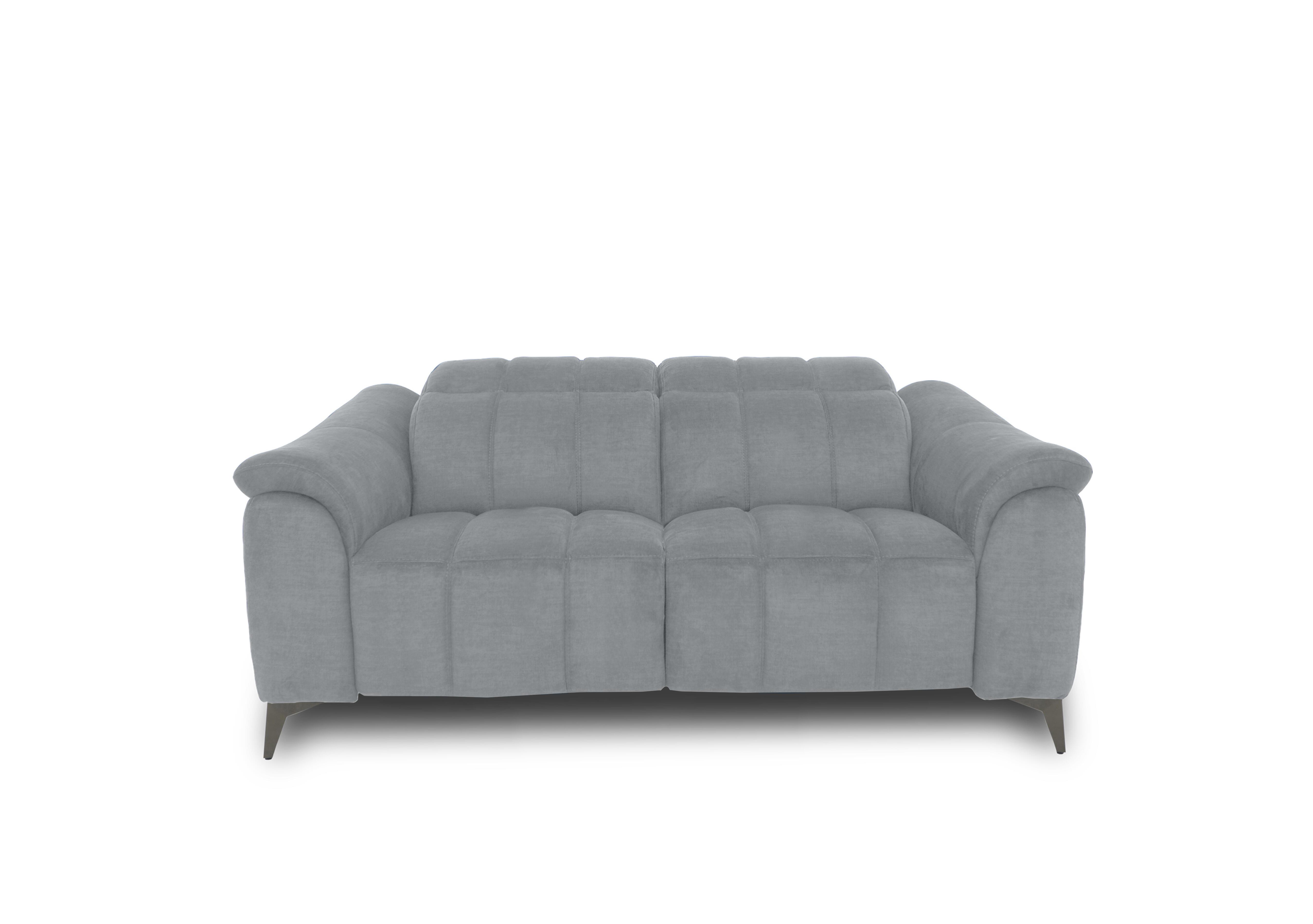 Angelo Fabric 2 Seater Sofa in Giula Medium Grey Gl-0107 on Furniture Village