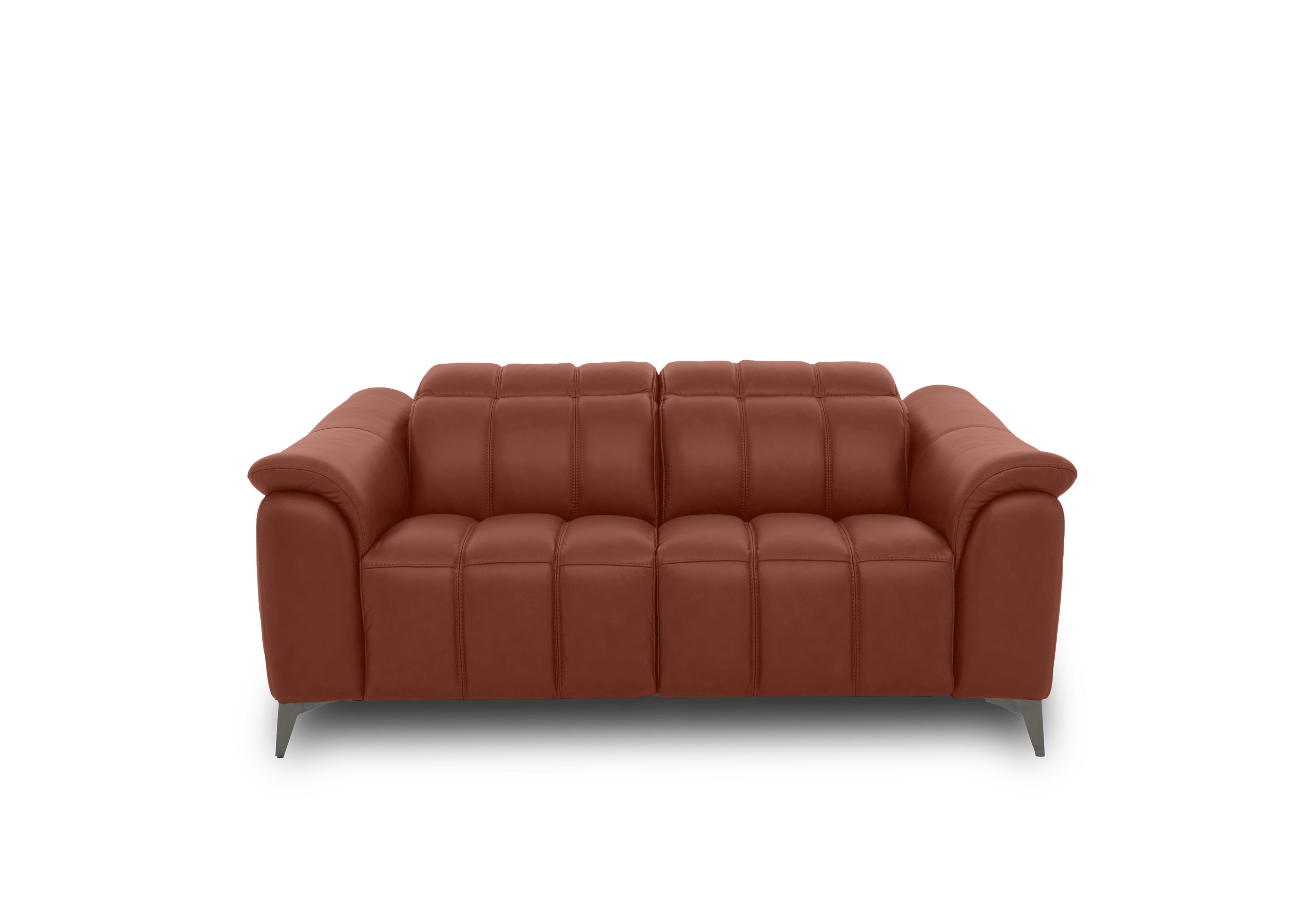Angelo Leather 2 Seater Sofa in Natural Redmaple La-4826 on Furniture Village