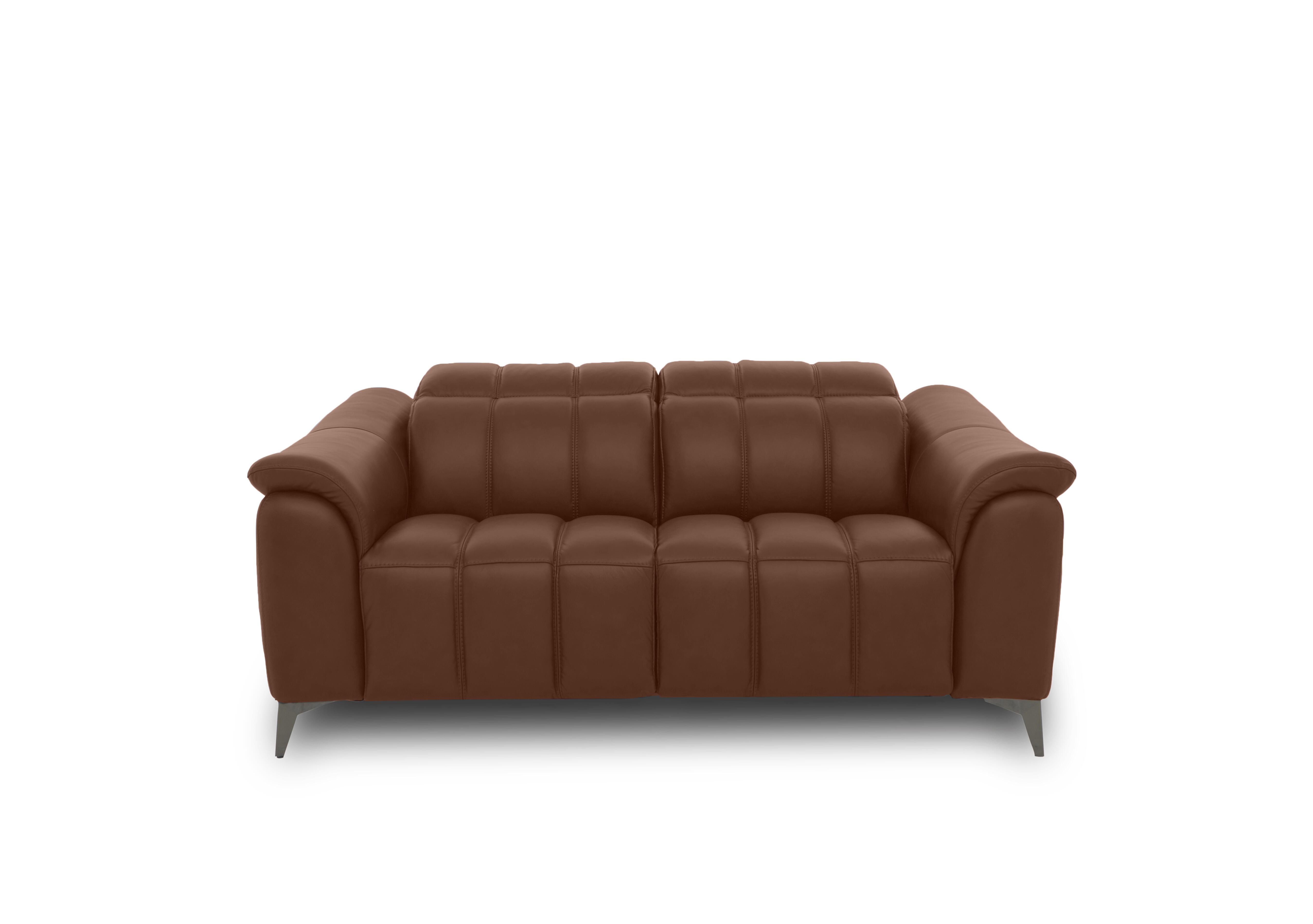 Angelo Leather 2 Seater Sofa in Roast Lx-6414 on Furniture Village