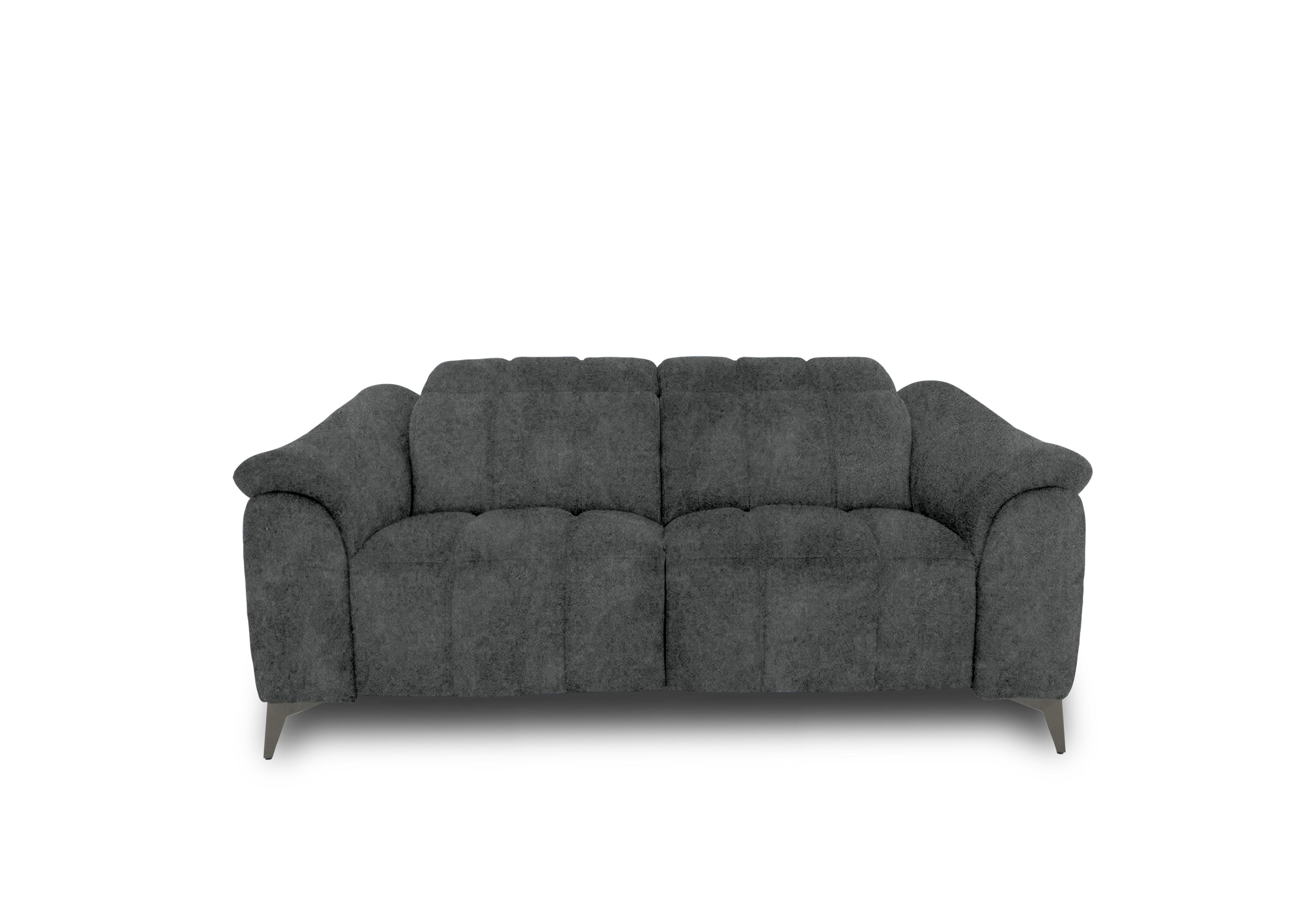 Angelo Fabric 2 Seater Power Recliner Sofa with Power Headrest in Marque Seal Grey Mq-0106 on Furniture Village