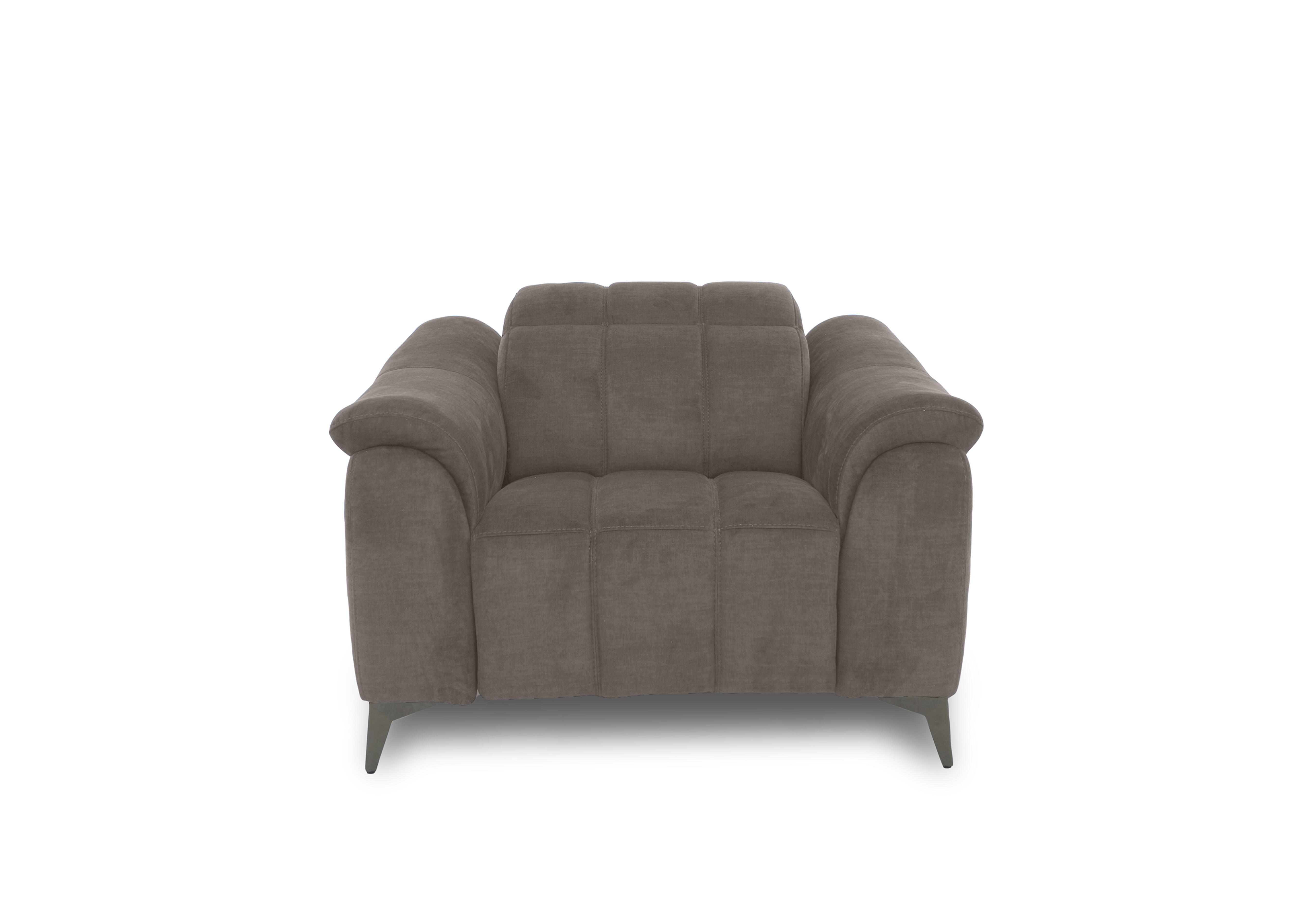 Angelo Fabric Chair in Giula Taupe Gl-0105 on Furniture Village
