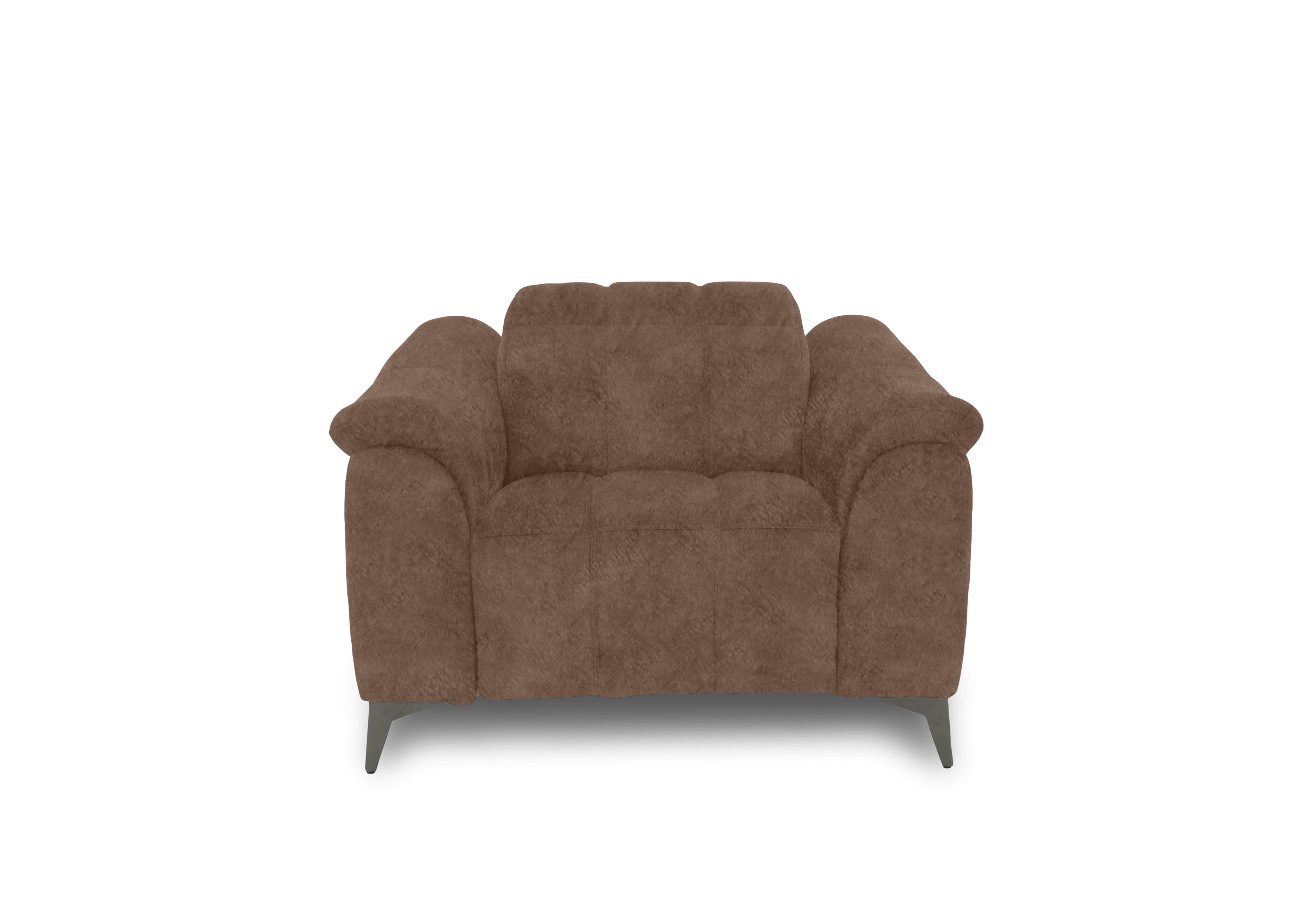Angelo Fabric Chair in Marble Classic Brown Be-0105 on Furniture Village