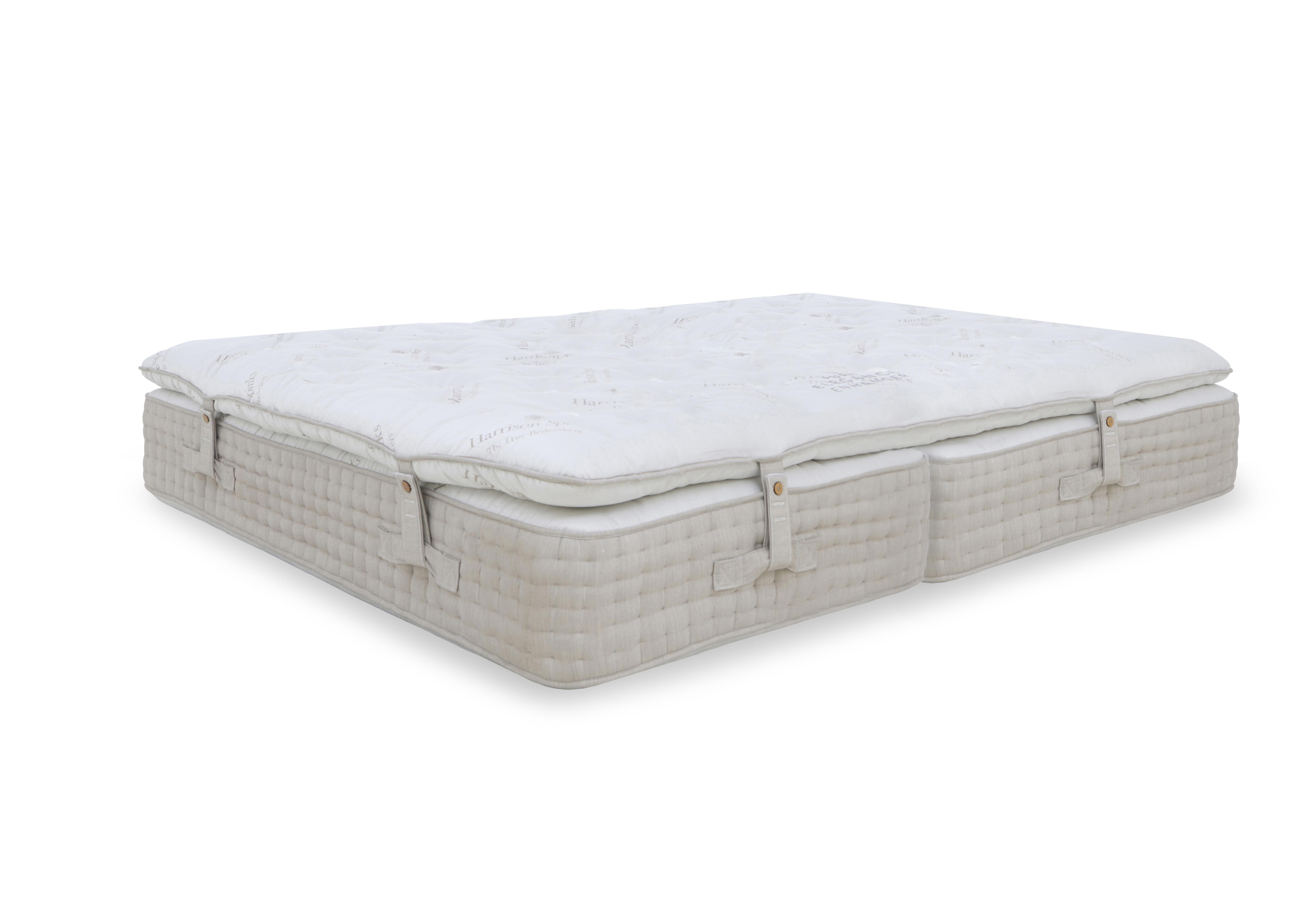 Pure Elegance Zip and Link Mattress with Removable Mattress Topper in  on Furniture Village
