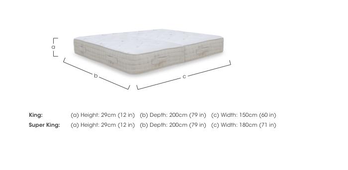 Pure Splendour Zip and Link Mattress in  on Furniture Village