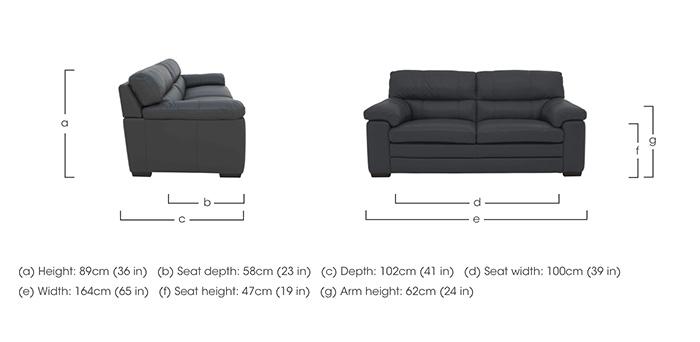 Cozee Two 2 Seater Leather Sofas Set in  on Furniture Village