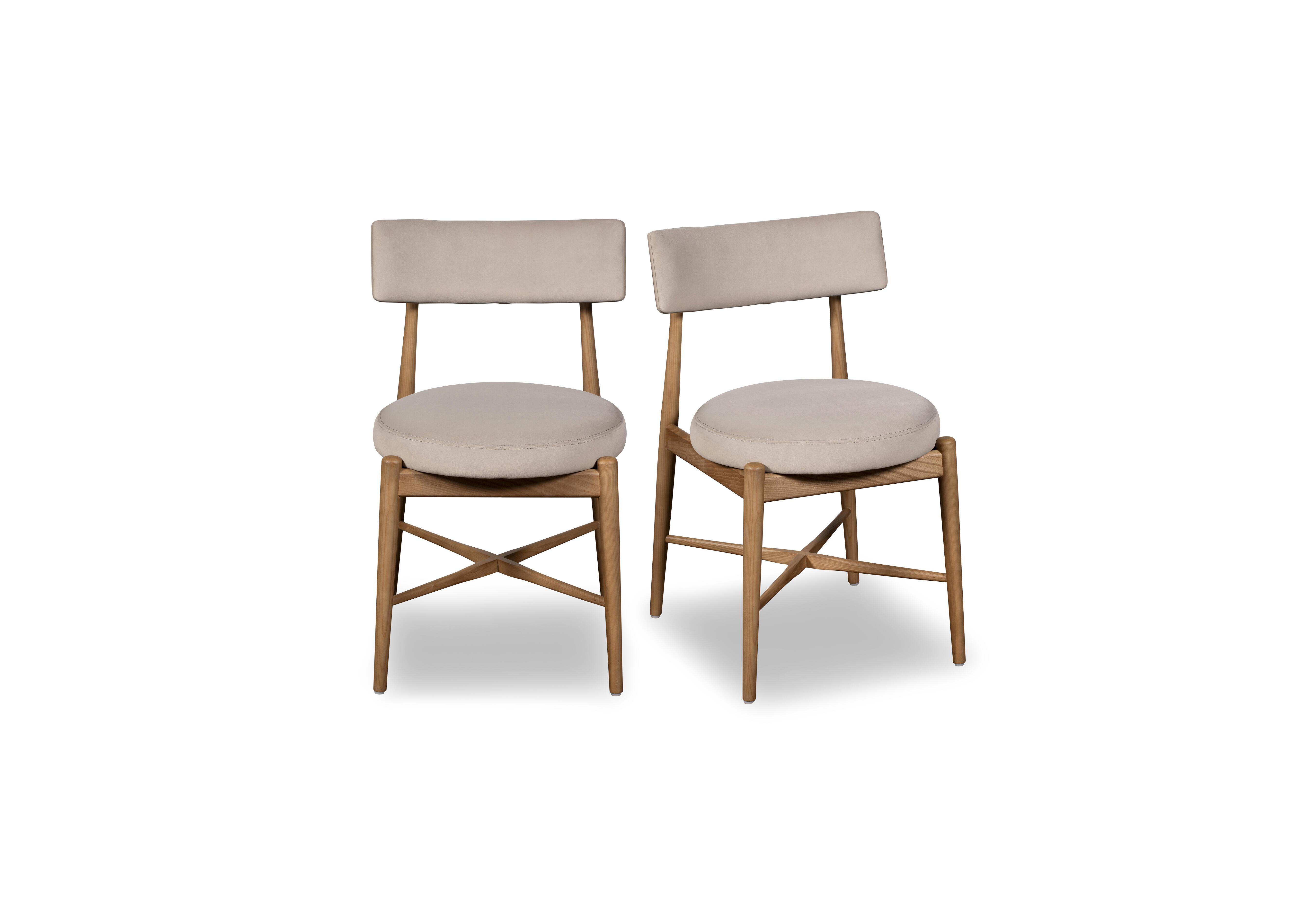 Winchester Pair of Dining Chairs in Grey on Furniture Village