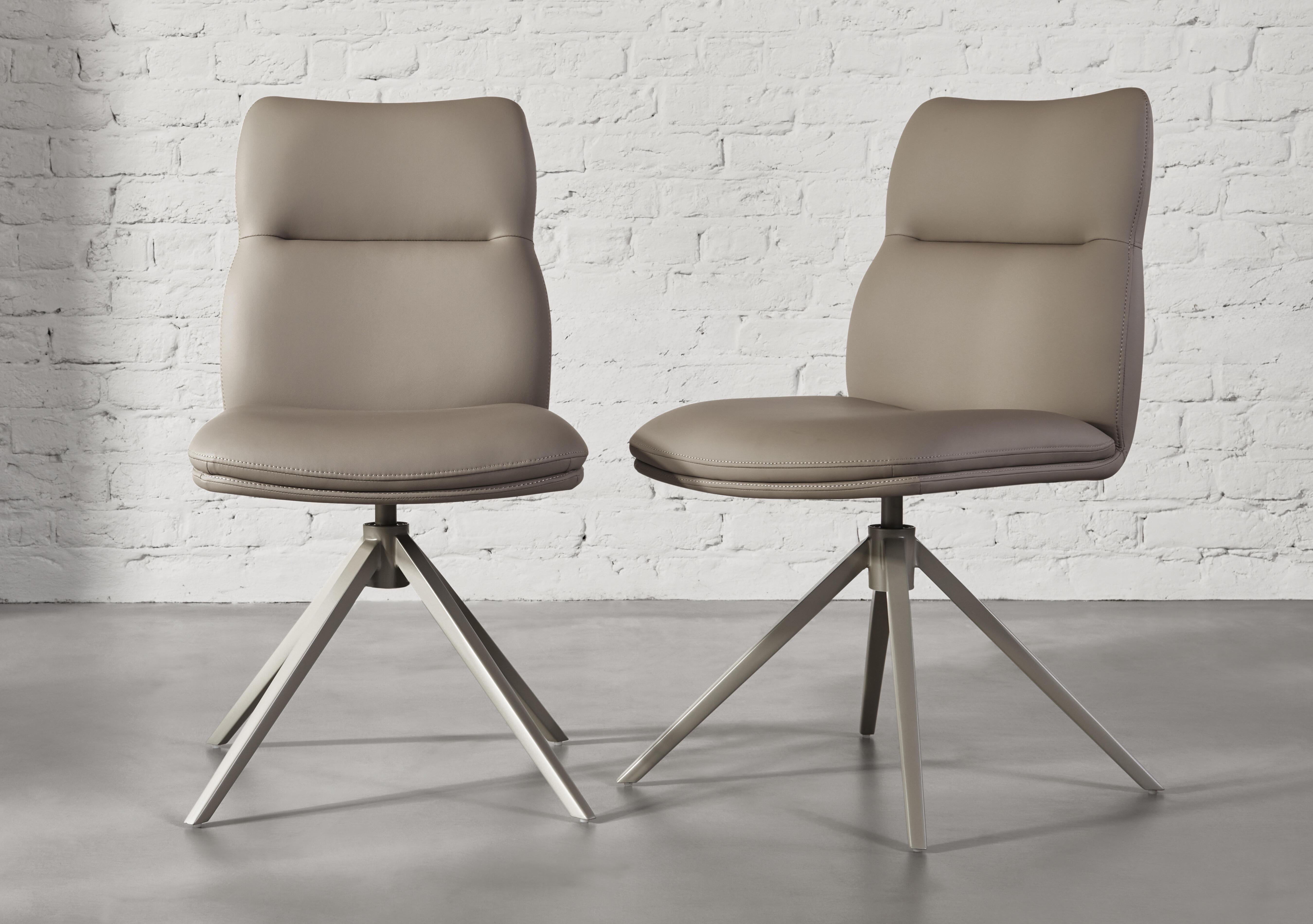 Diva Set of 4 Swivel Dining Chairs in  on Furniture Village