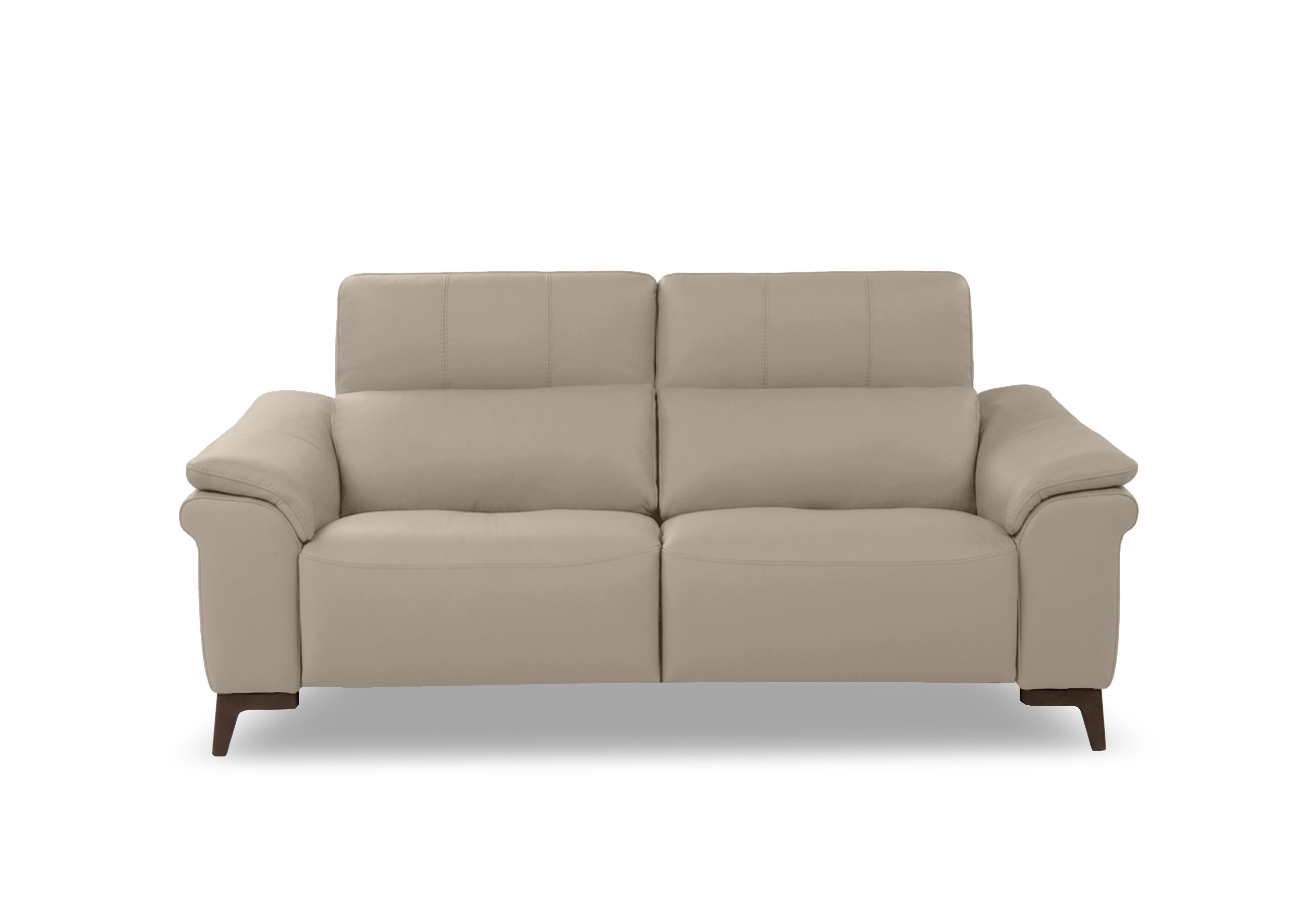 Marconi 2 Seater Leather Power Recliner Sofa with Power Headrests and Power Lumbar in Mars Havana 1606 Rw on Furniture Village