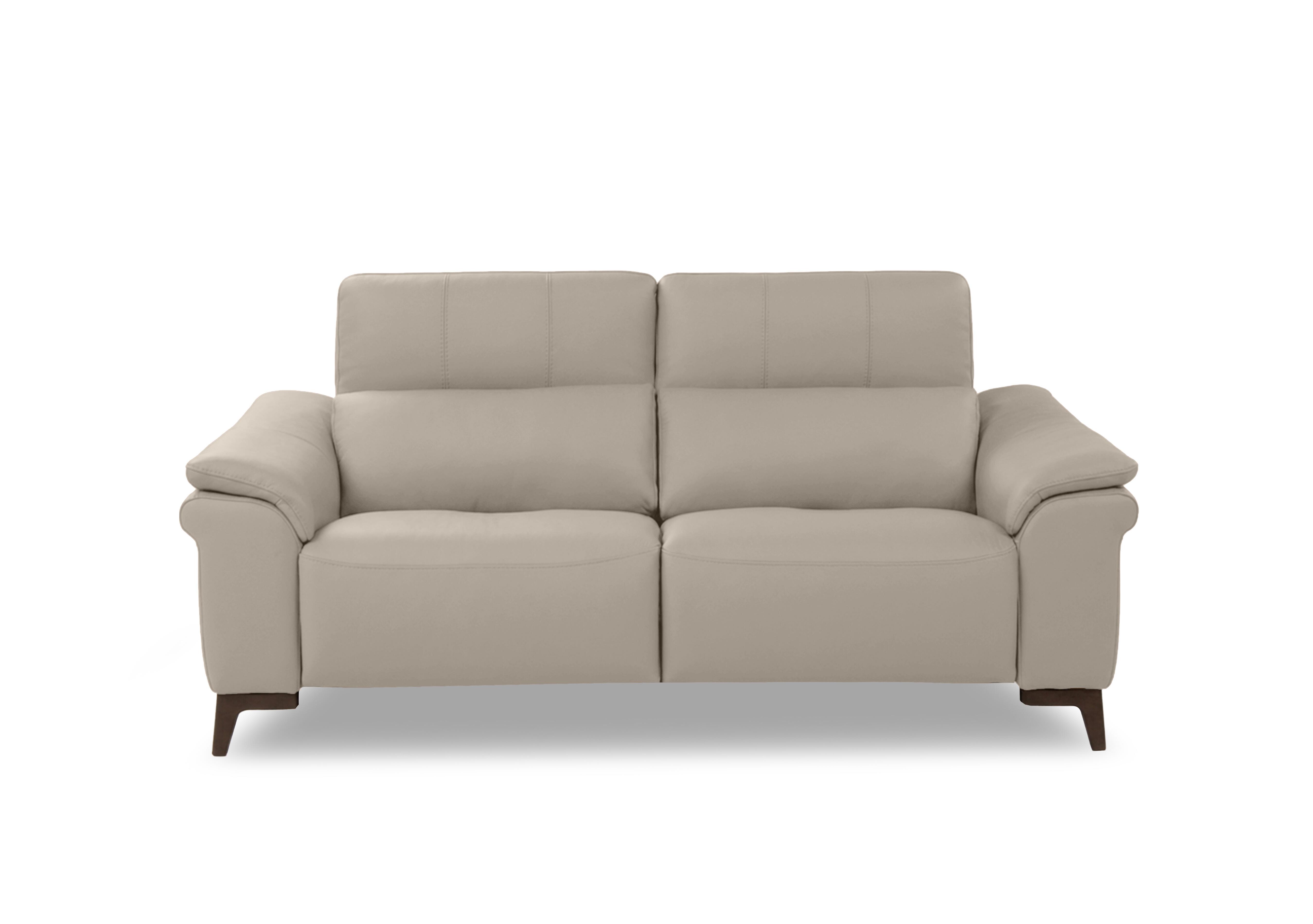 Marconi 2 Seater Leather Sofa in Botero Crema 2156 Rw on Furniture Village