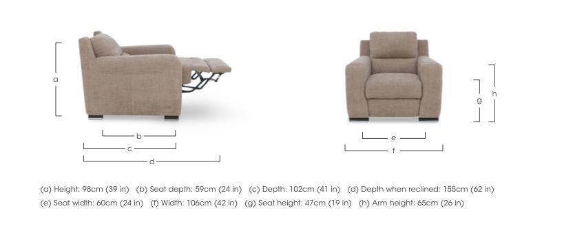 Viali Fabric Chair in  on Furniture Village