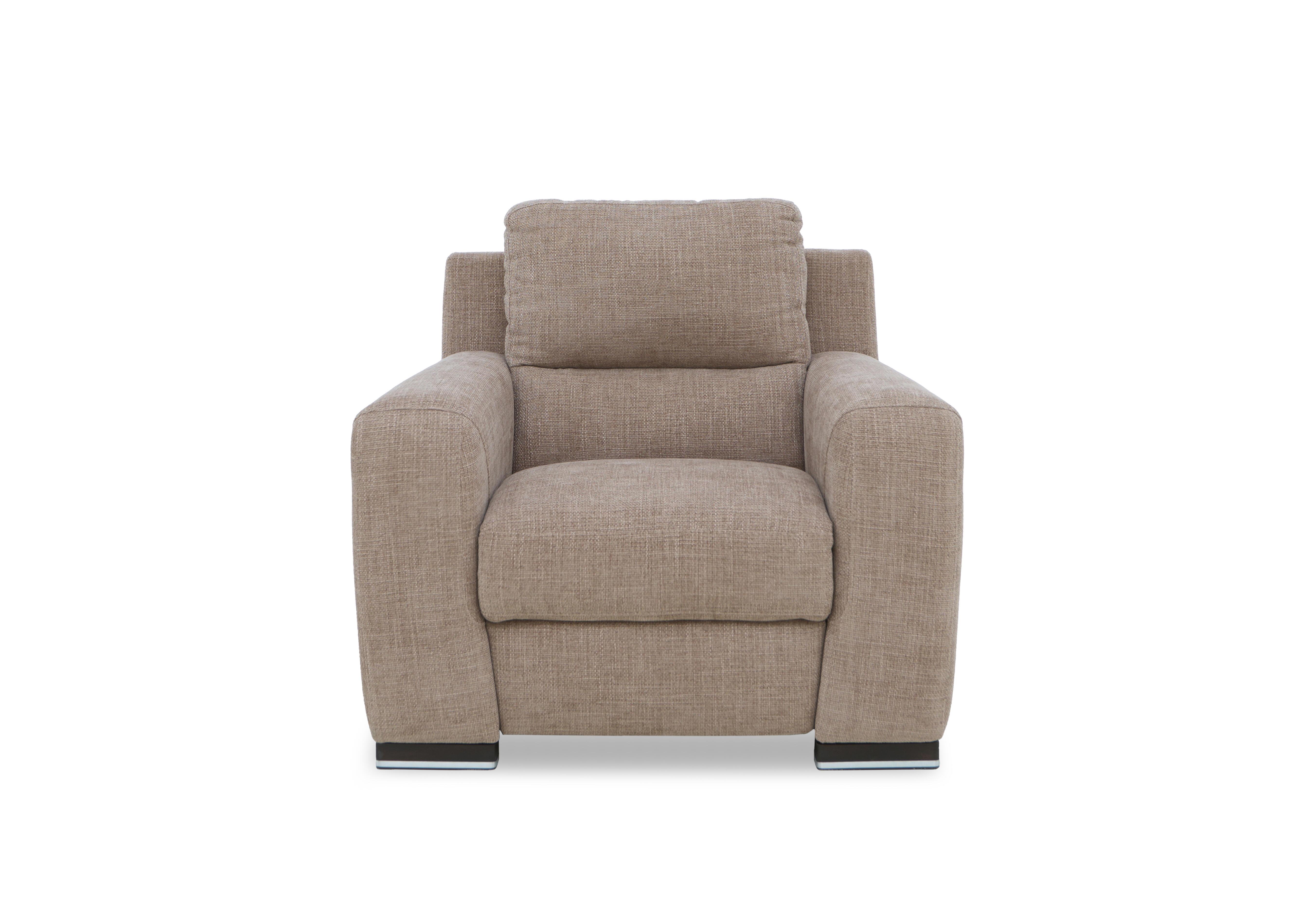 Viali Fabric Chair in River Cappuccino 2 on Furniture Village