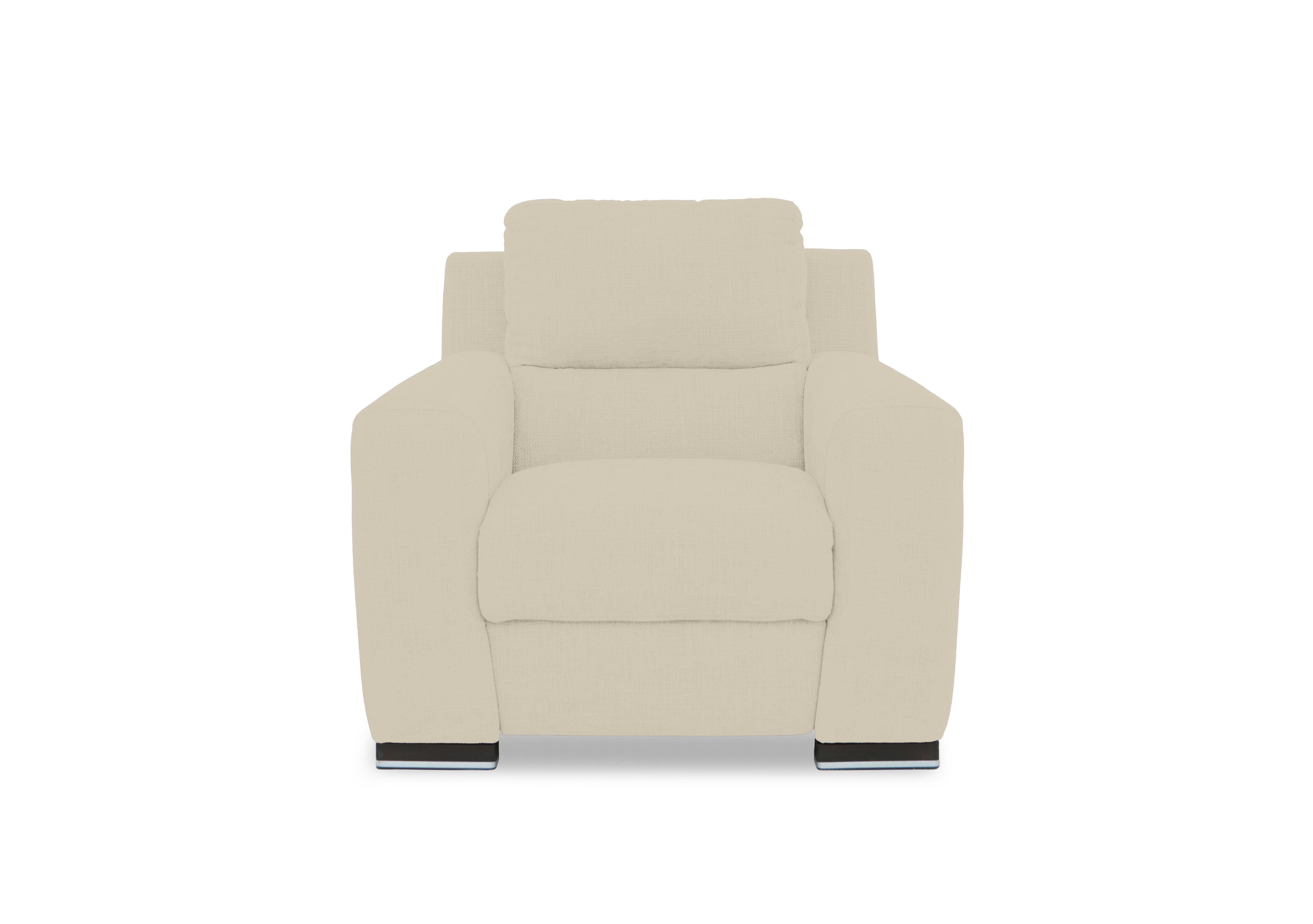 Viali Fabric Chair in Velvet Frost 02 on Furniture Village