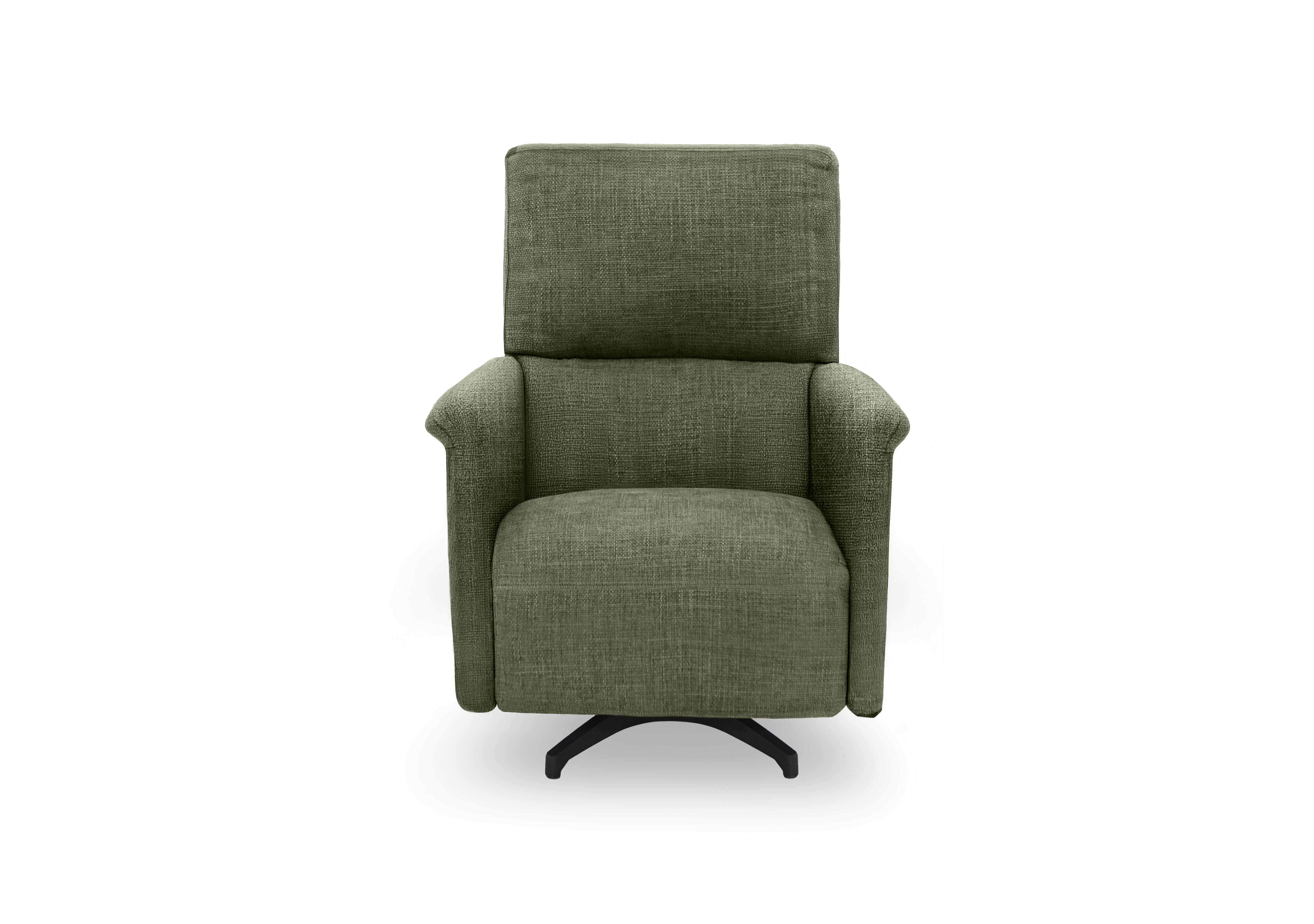 Viali Fabric Swivel Chair in River Pistachio 204 on Furniture Village