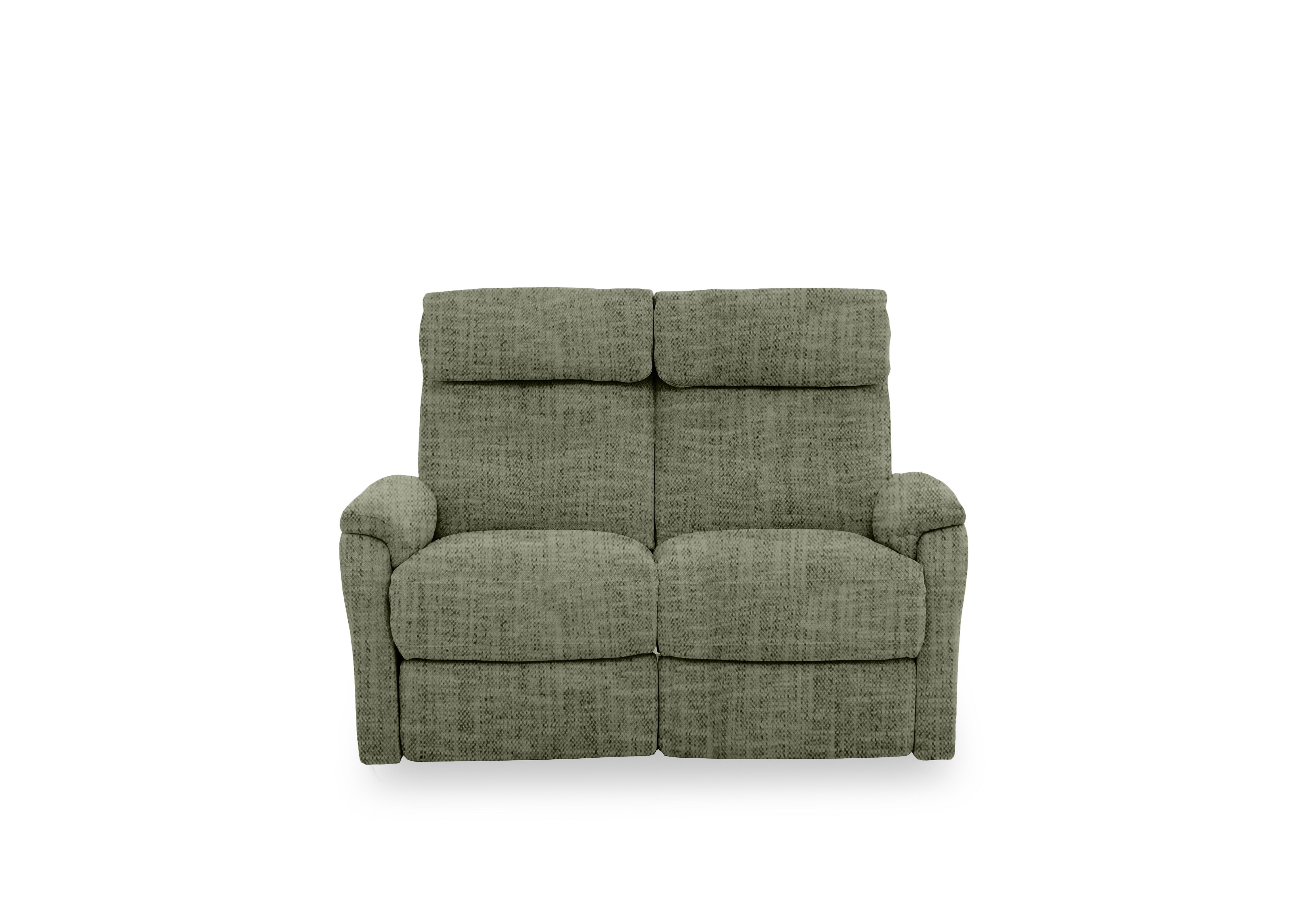 Compact Collection Titch Fabric 2 Seater Sofa in Fab-Mga-R11 Olive Green on Furniture Village