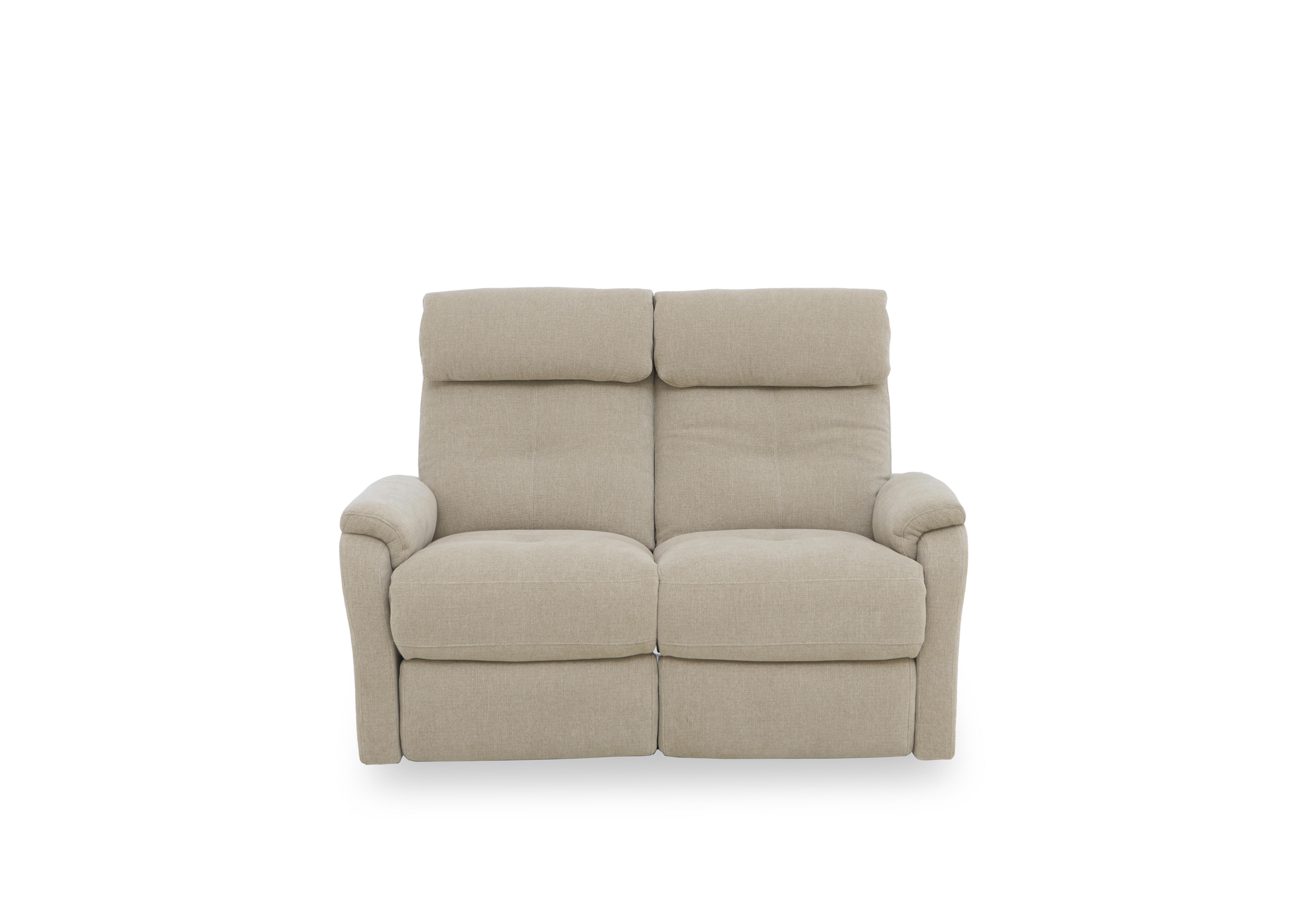 Compact Collection Titch Fabric 2 Seater Sofa in Fab-Ndo-R08 Pebble on Furniture Village