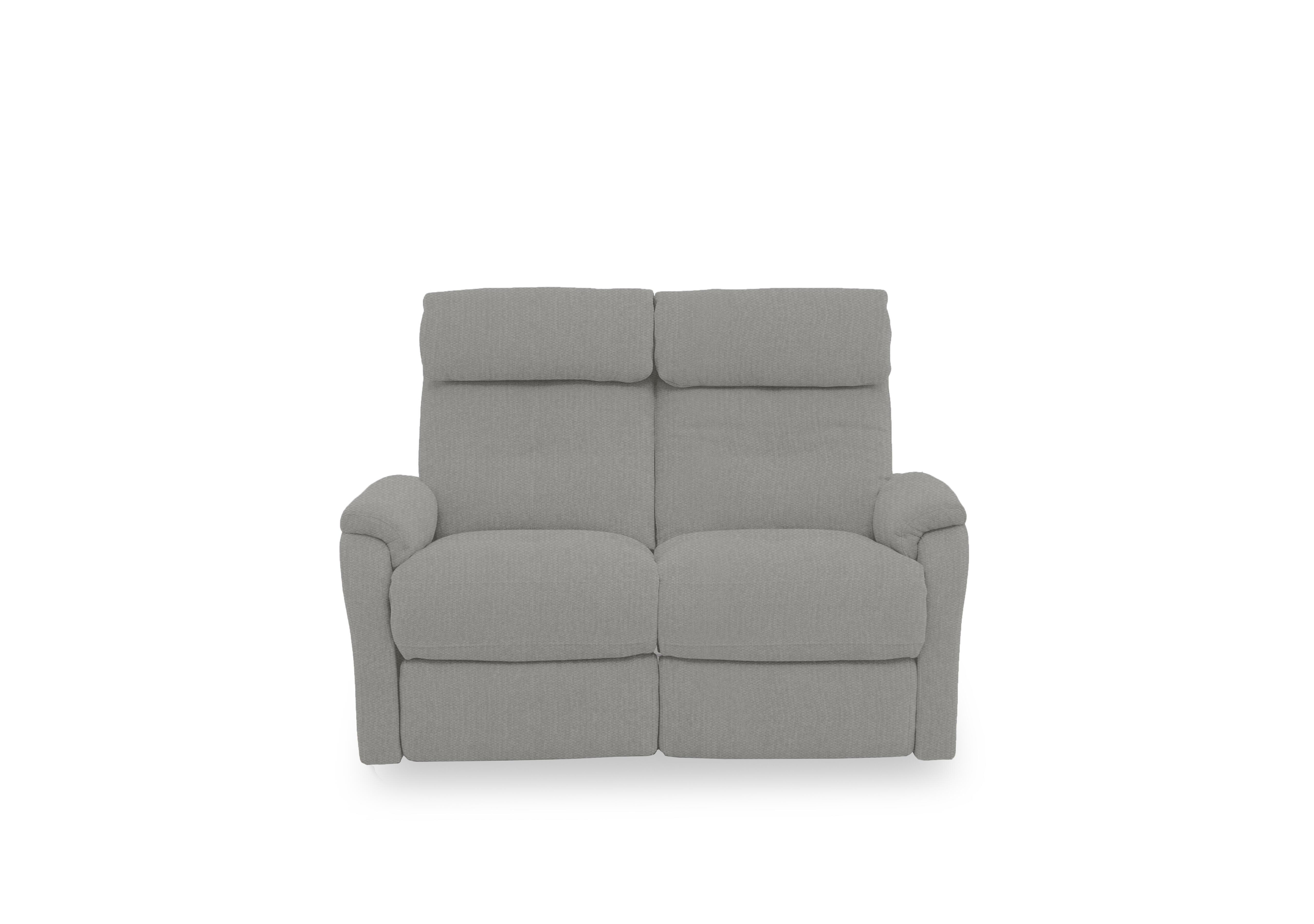 Compact Collection Titch Fabric 2 Seater Sofa in Fab-Ndo-R19 Silver Grey on Furniture Village