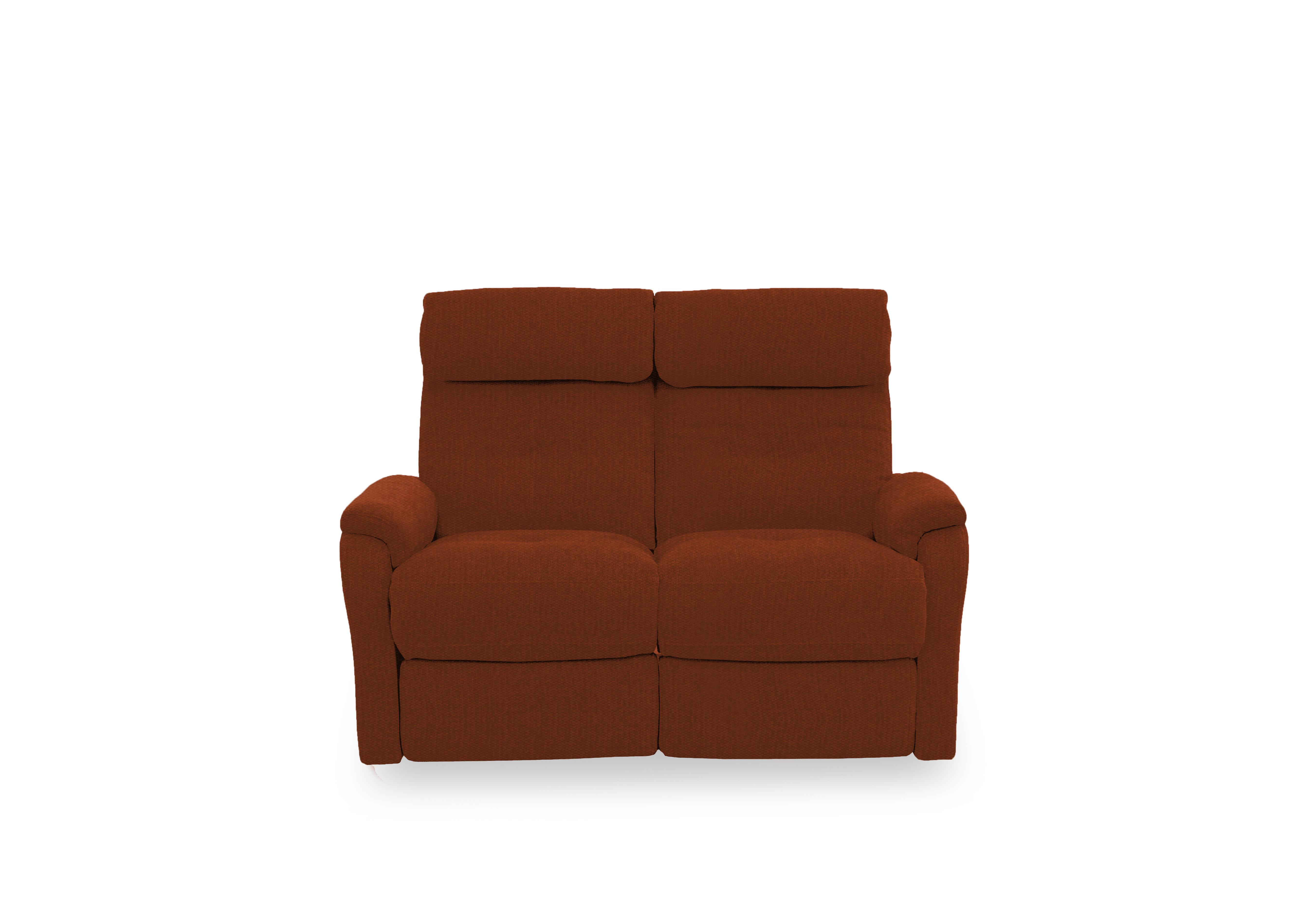 Compact Collection Titch Fabric 2 Seater Sofa in Fab-Ndo-R22 Caramel on Furniture Village