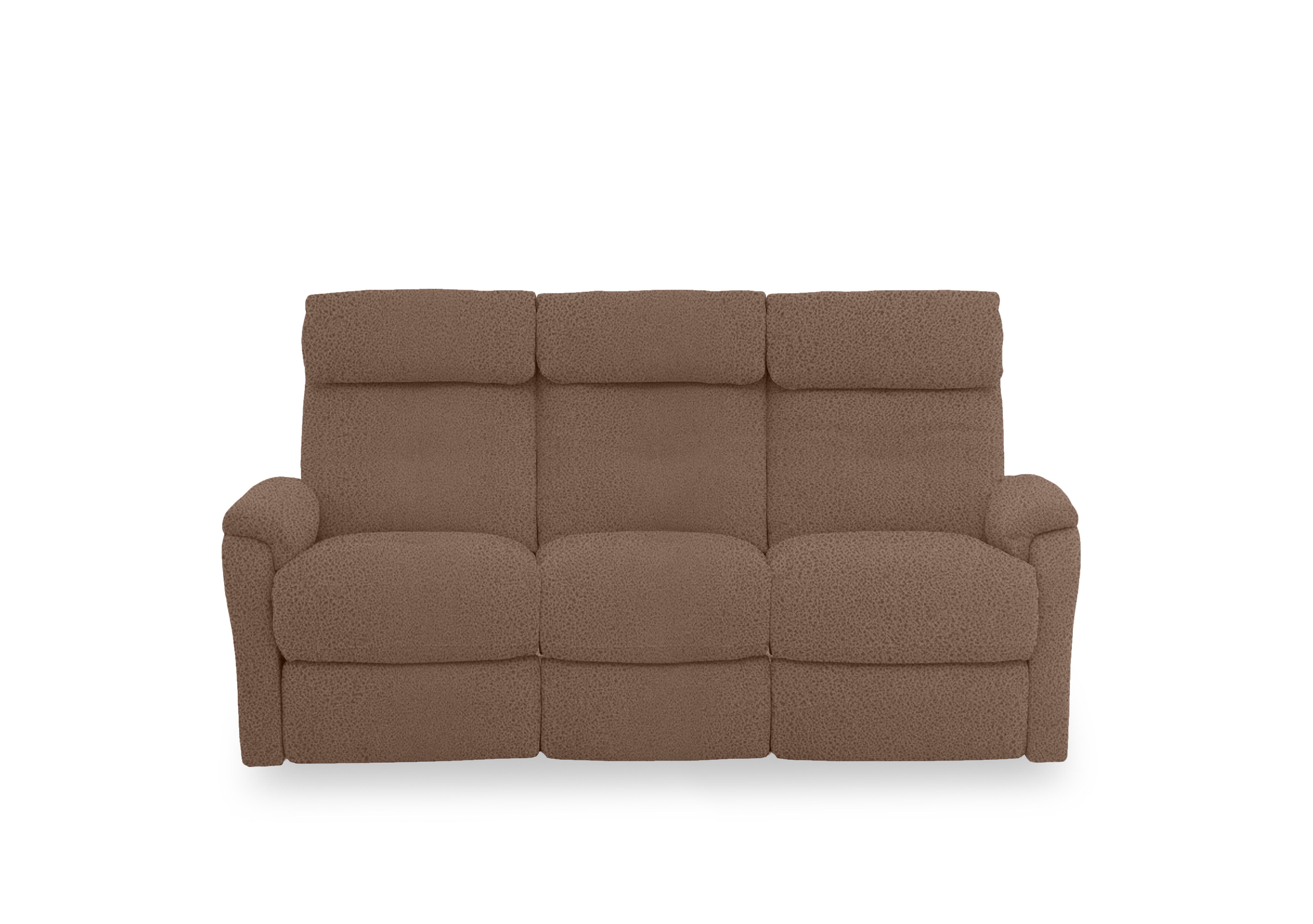 Compact Collection Titch Fabric 3 Seater Sofa in Bfa-Blj-R05 Hazelnut on Furniture Village