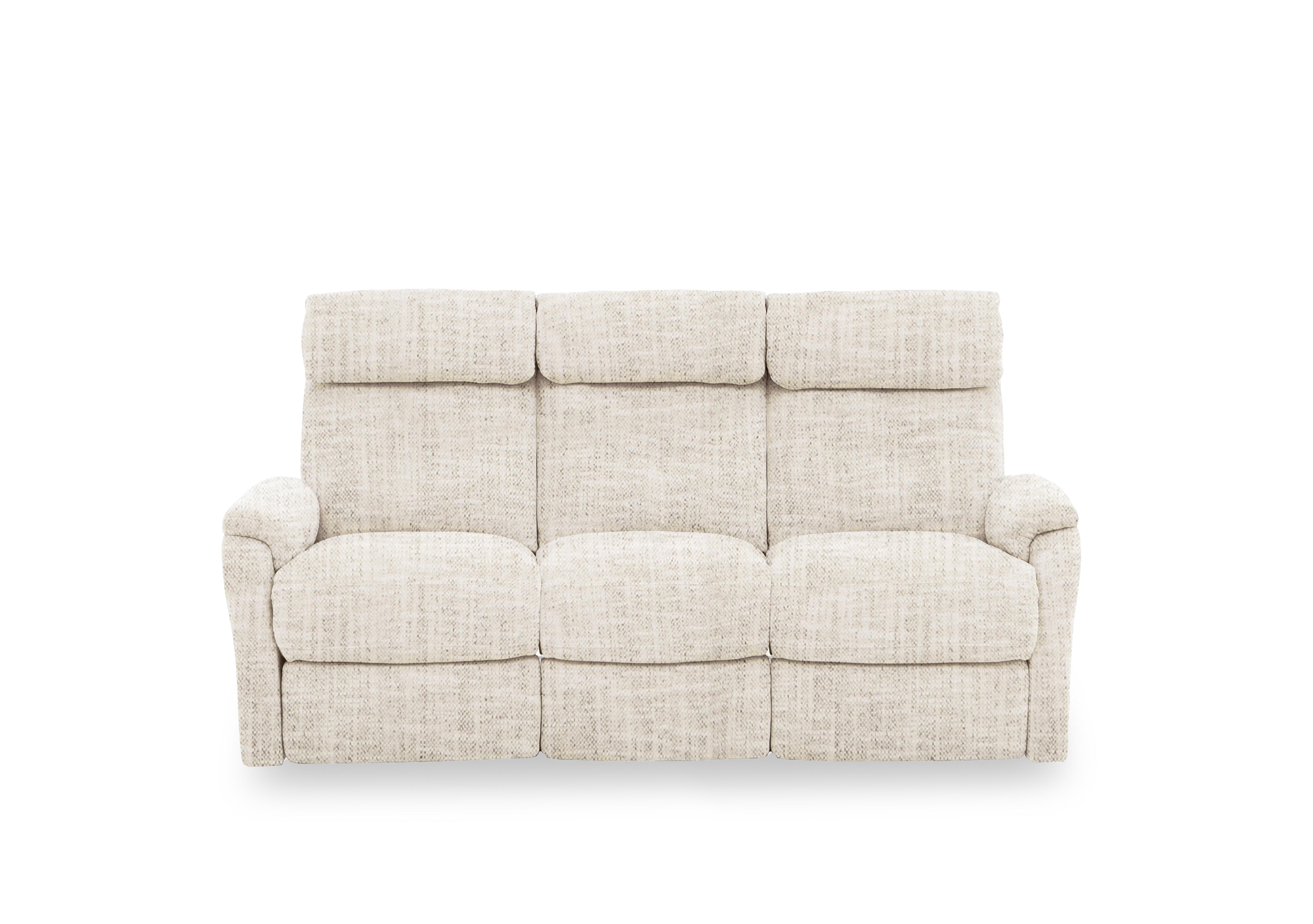 Compact Collection Titch Fabric 3 Seater Sofa in Fab-Mga-R04 Beige on Furniture Village