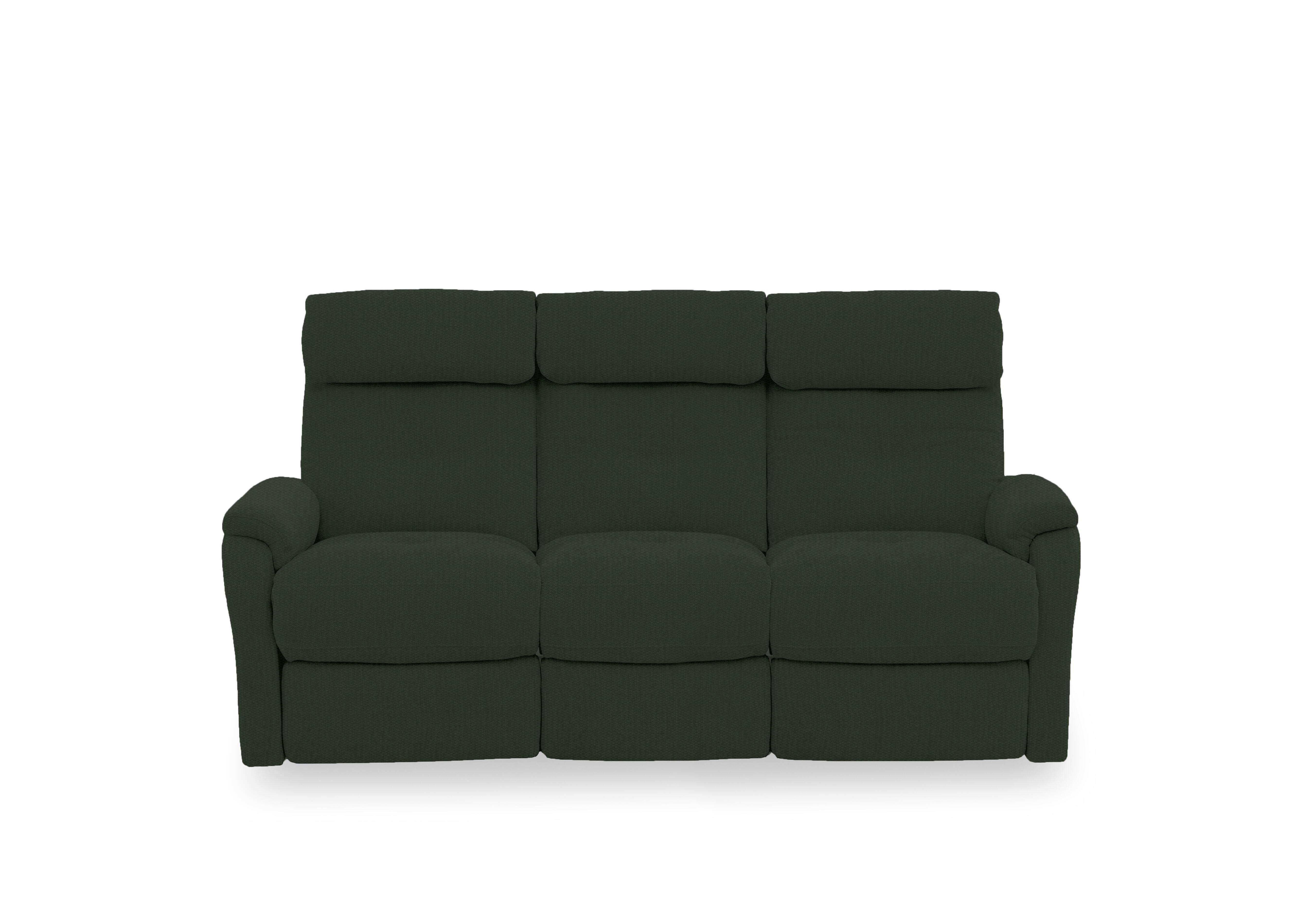 Compact Collection Titch Fabric 3 Seater Sofa in Fab-Ndo-R21 Green on Furniture Village