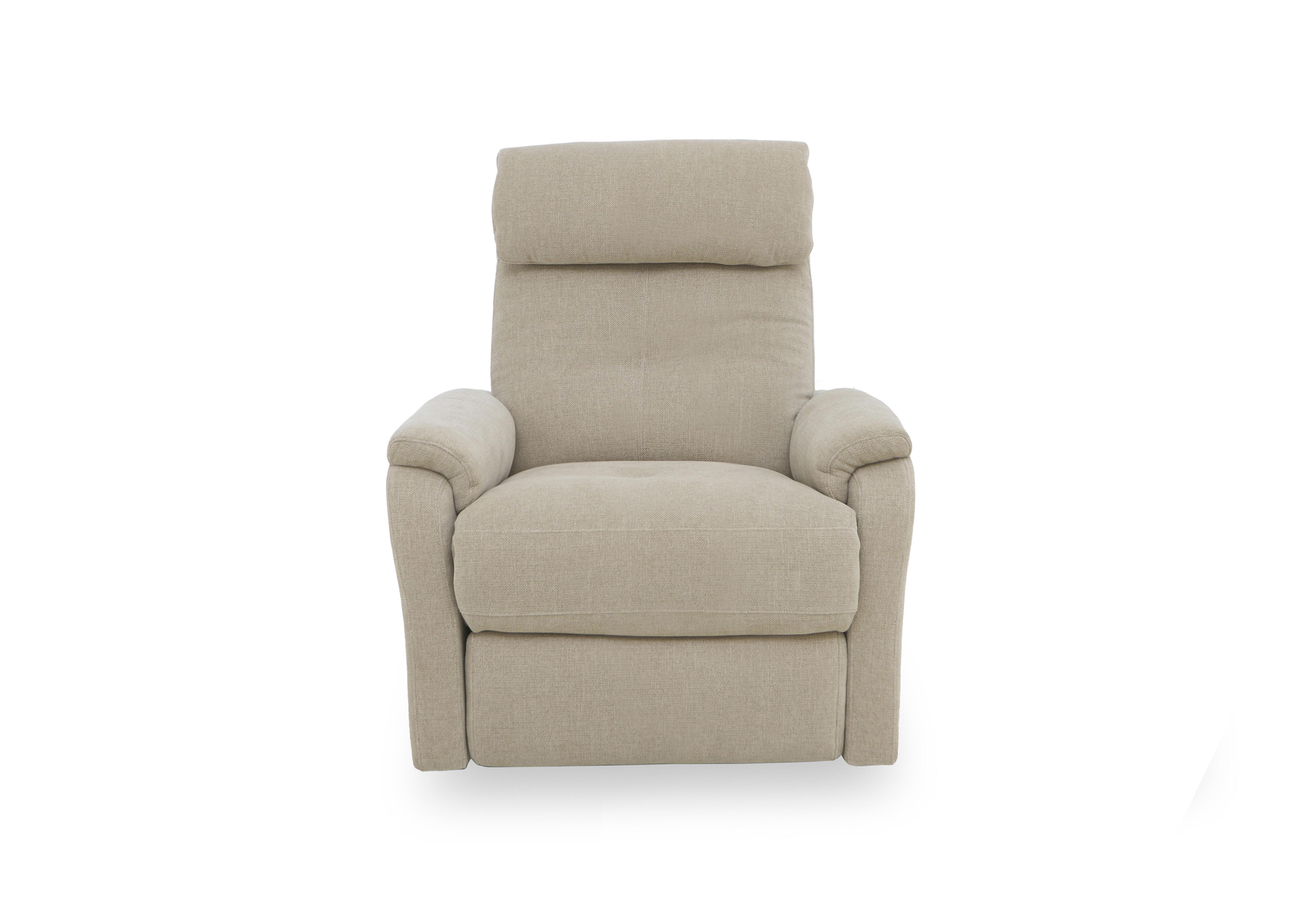 Compact Collection Titch Fabric Chair in Fab-Ndo-R08 Pebble on Furniture Village