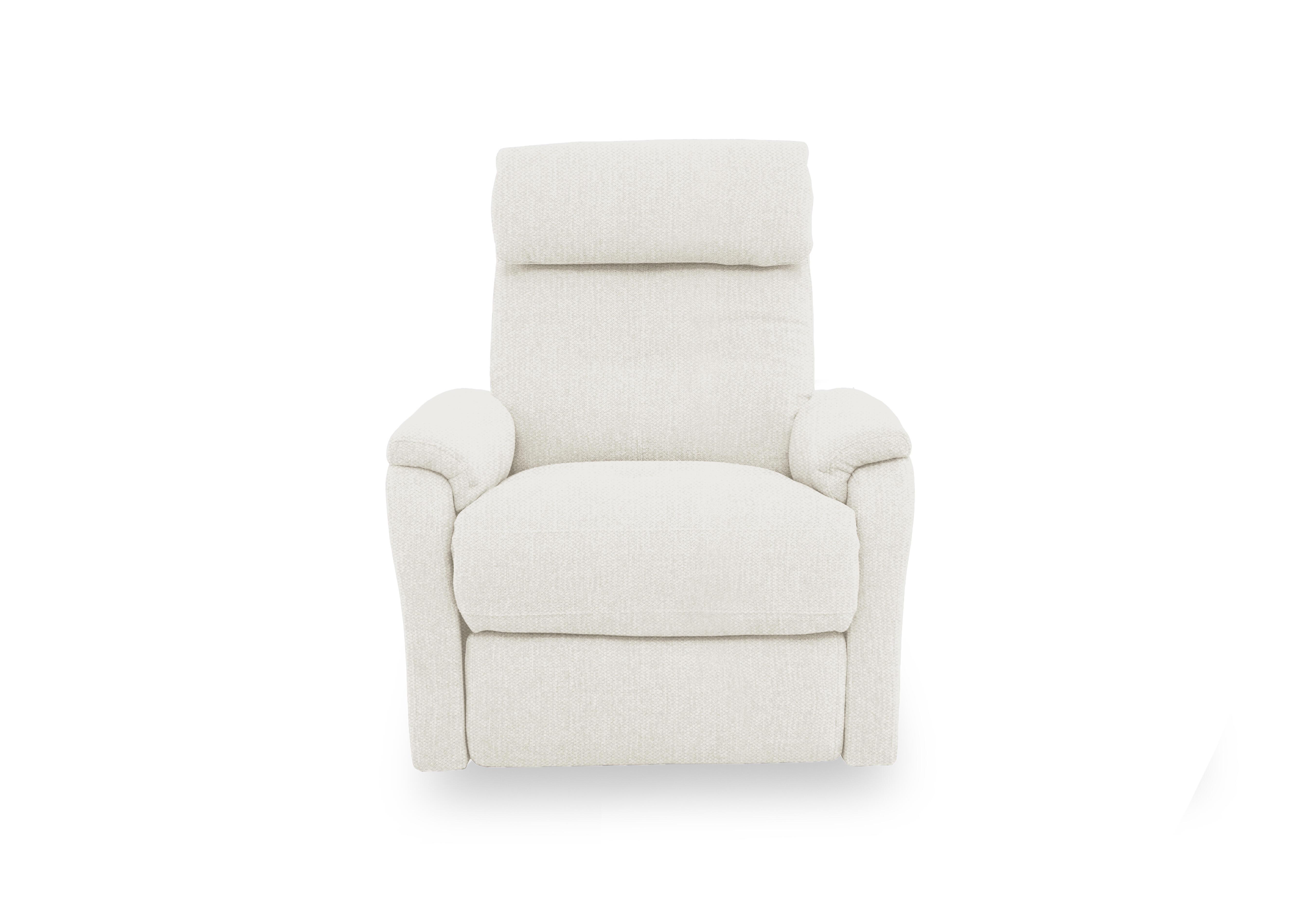 Compact Collection Titch Fabric Chair in Fab-Ndo-R12 Light Grey on Furniture Village