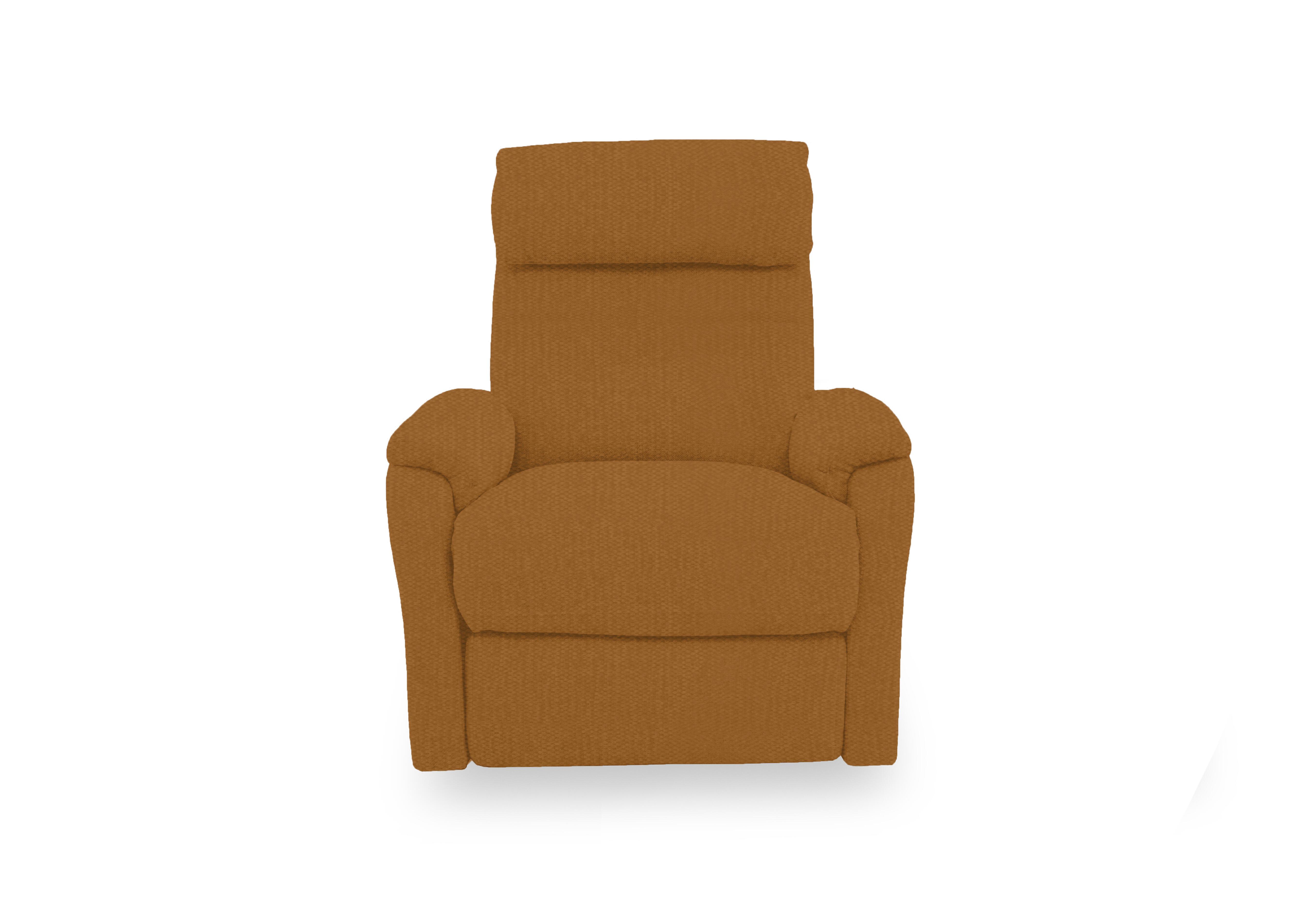 Compact Collection Titch Fabric Chair in Fab-Ndo-R16 Bumblebee Yellow on Furniture Village