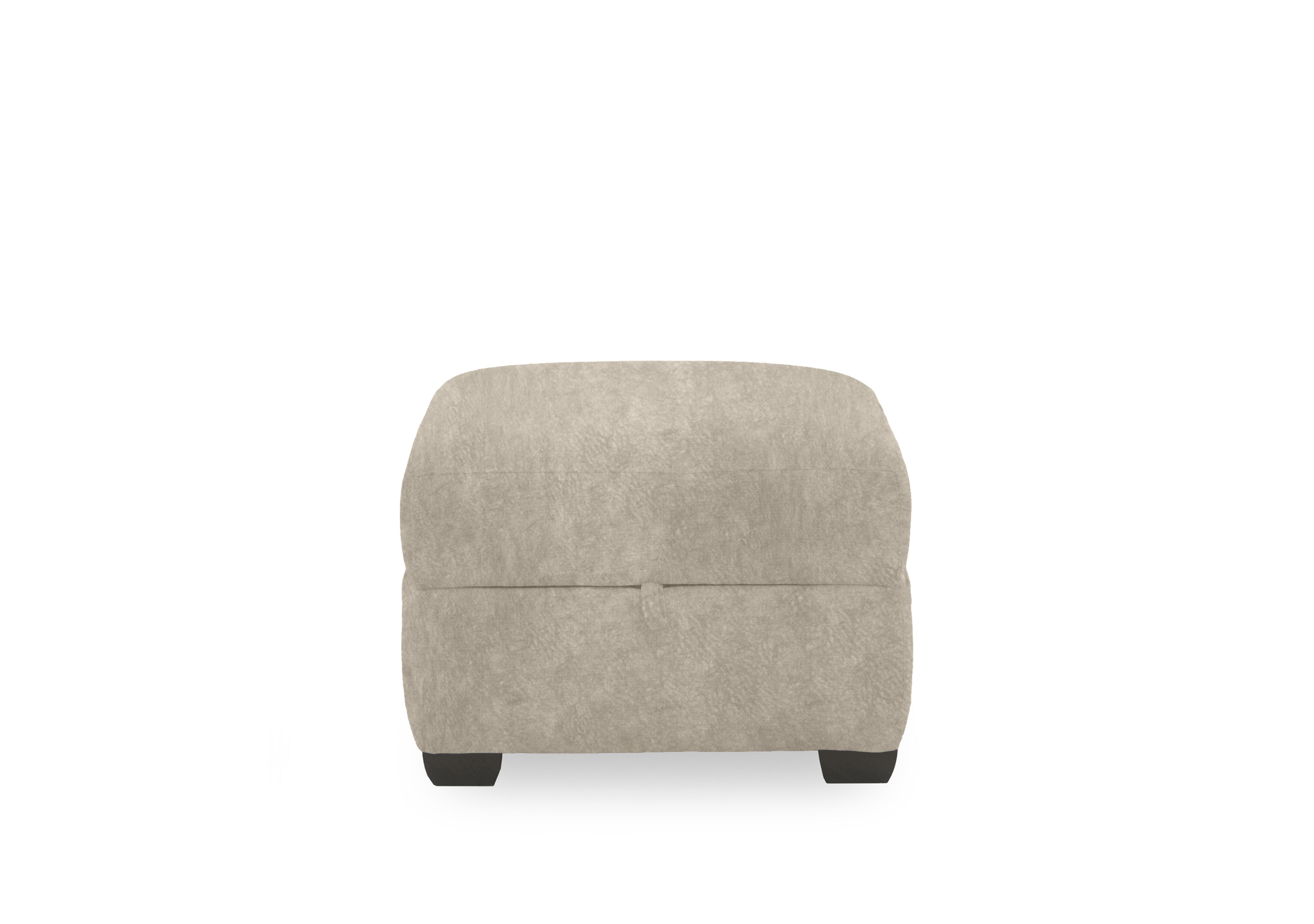 Compact Collection Titch Fabric Storage Footstool in Bfa-Bnn-R26 Cream on Furniture Village