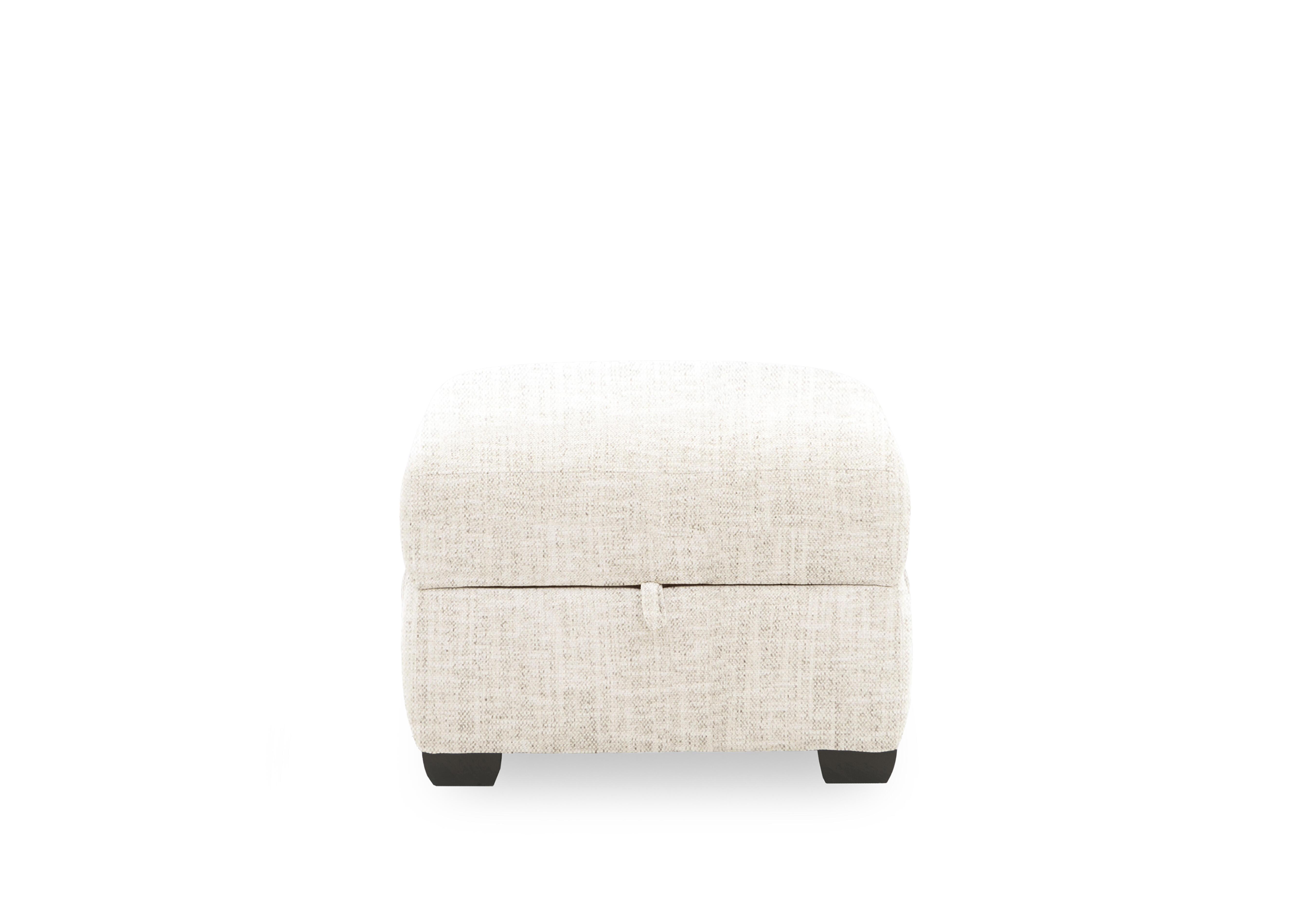 Compact Collection Titch Fabric Storage Footstool in Fab-Mga-R04 Beige on Furniture Village