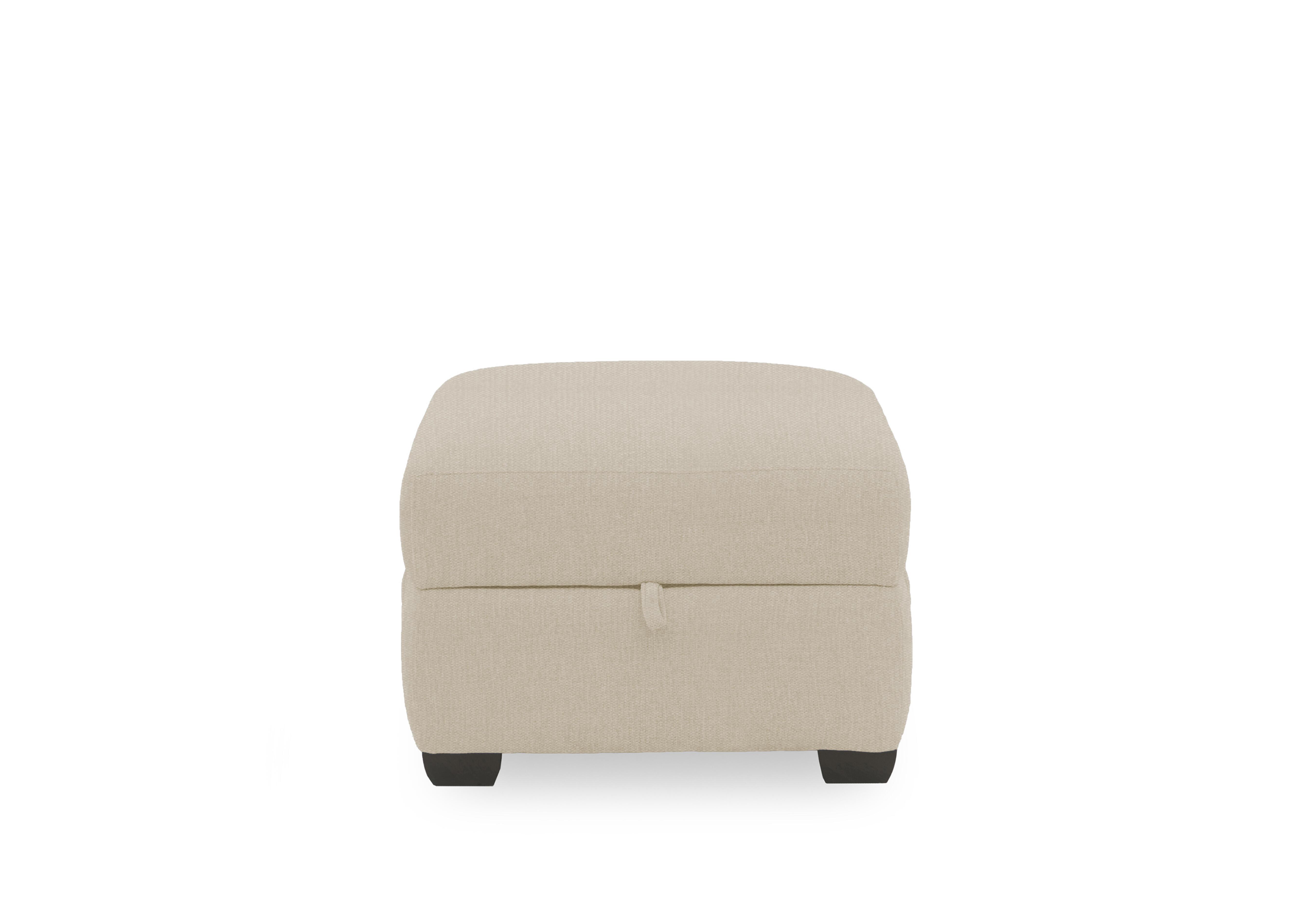 Compact Collection Titch Fabric Storage Footstool in Fab-Ndo-R09 Beige on Furniture Village