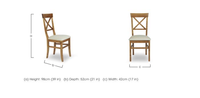 Balmoral Upholstered Dining Chairs in  on Furniture Village